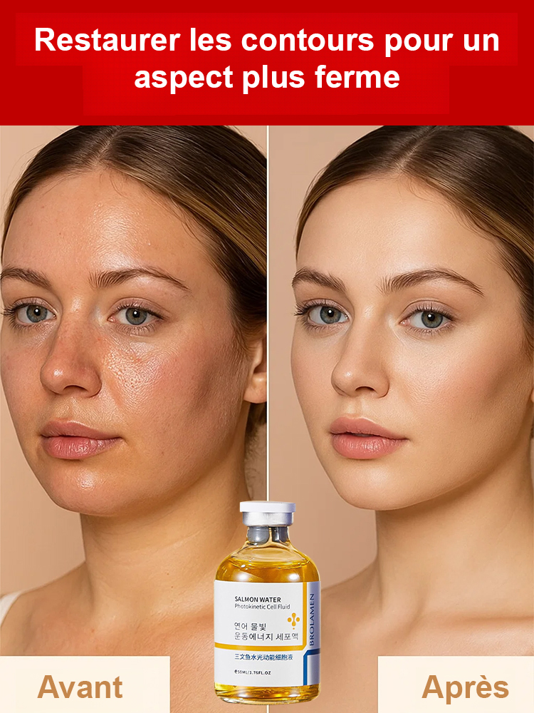 Sérum Anti-Rides Éclat au Saumon