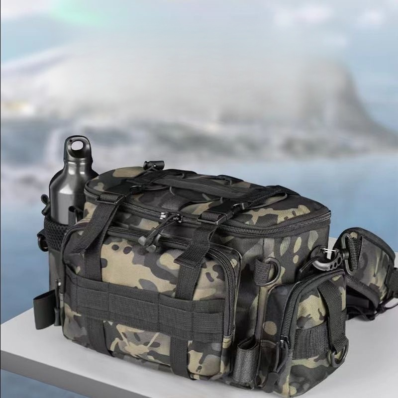 Sac de rangement multifonctionnel/étui pour canne à pêche