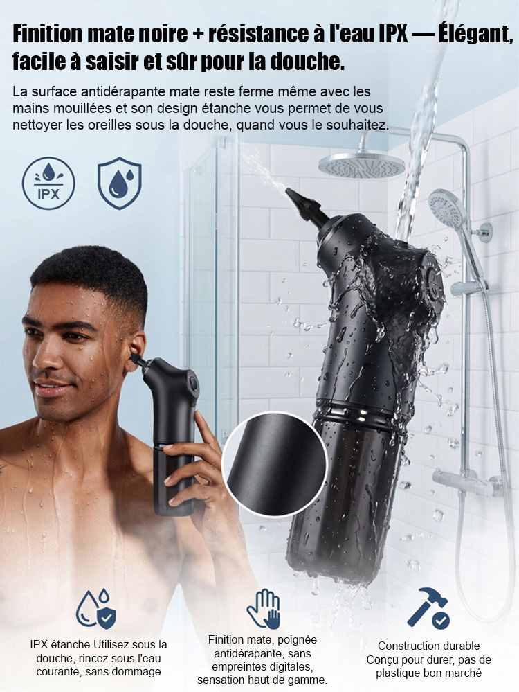 Kit d’aspirateur d’oreille électrique portable