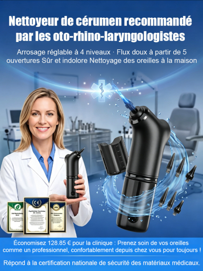 Kit d’aspirateur d’oreille électrique portable
