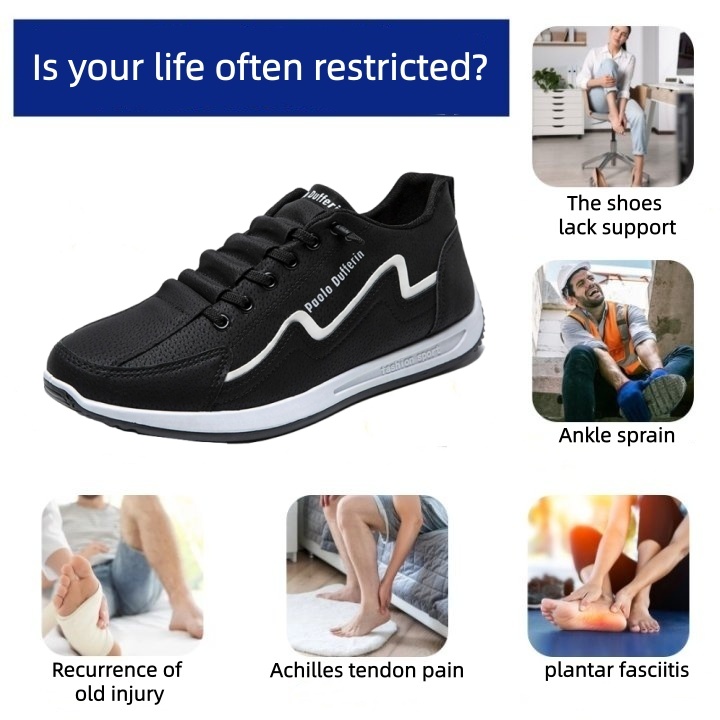 Boooferr® – Ergonomically designed medical orthotic shoes that relieve back, joint, and leg pain.