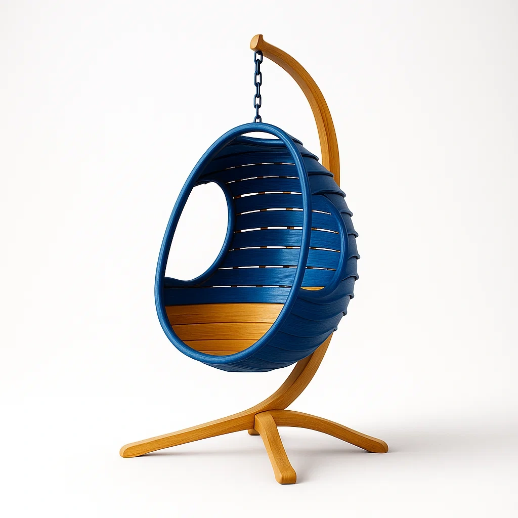 Sedia,Poltrona a uovo