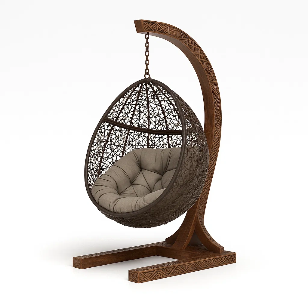 Sedia,Poltrona a uovo