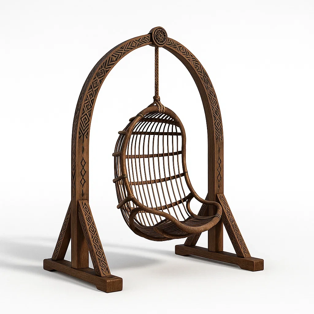 Sedia,Poltrona a uovo