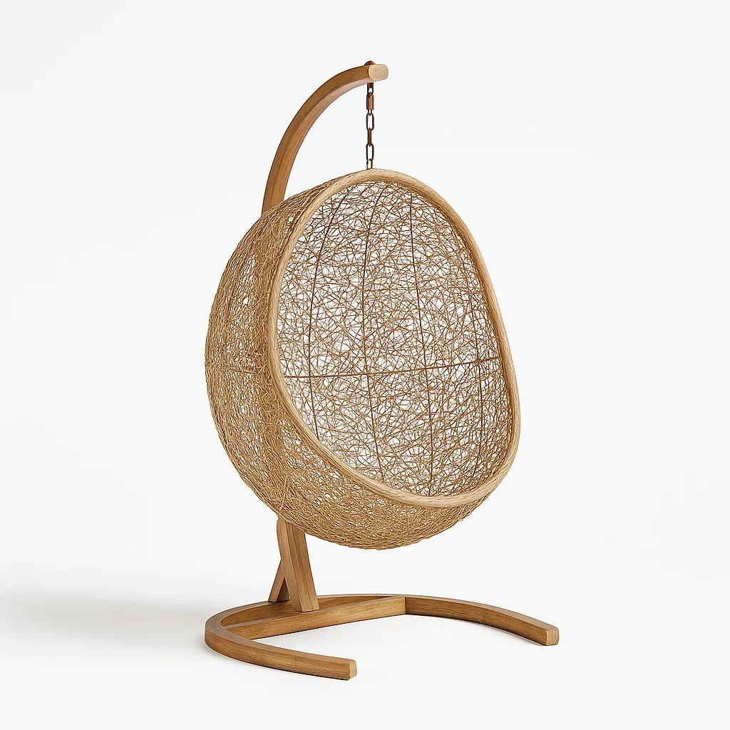 Sedia,Poltrona a uovo