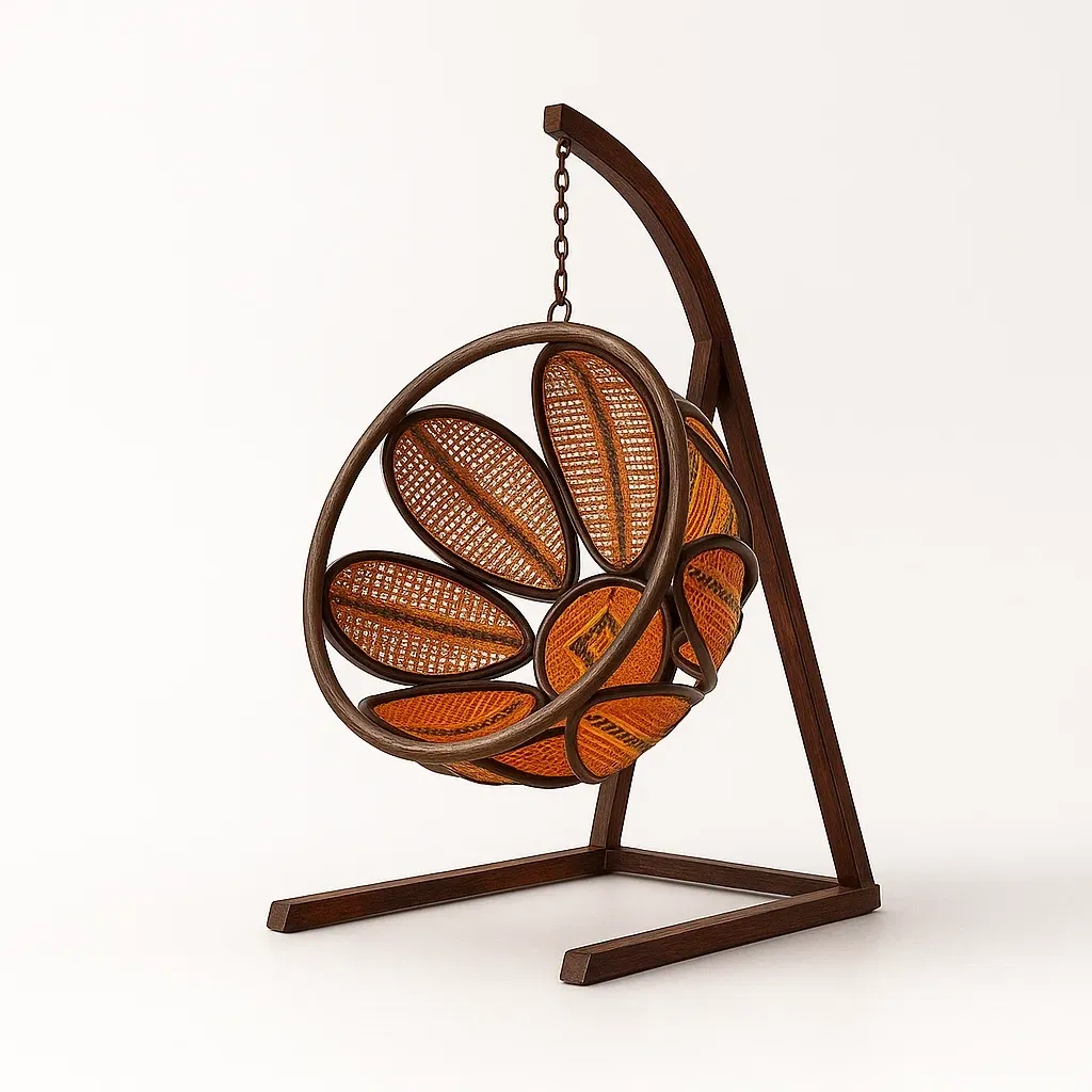 Sedia,Poltrona a uovo