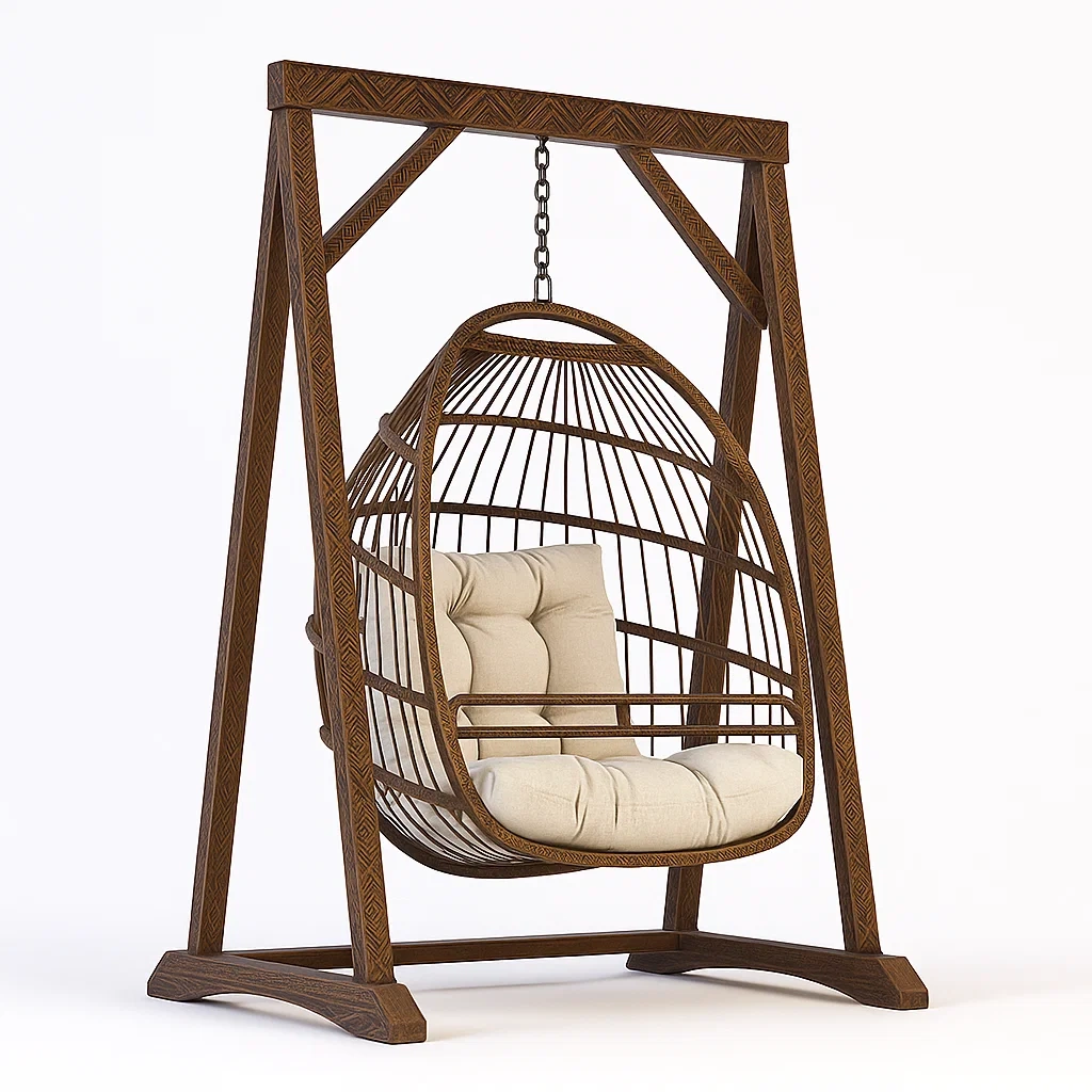 Sedia,Poltrona a uovo