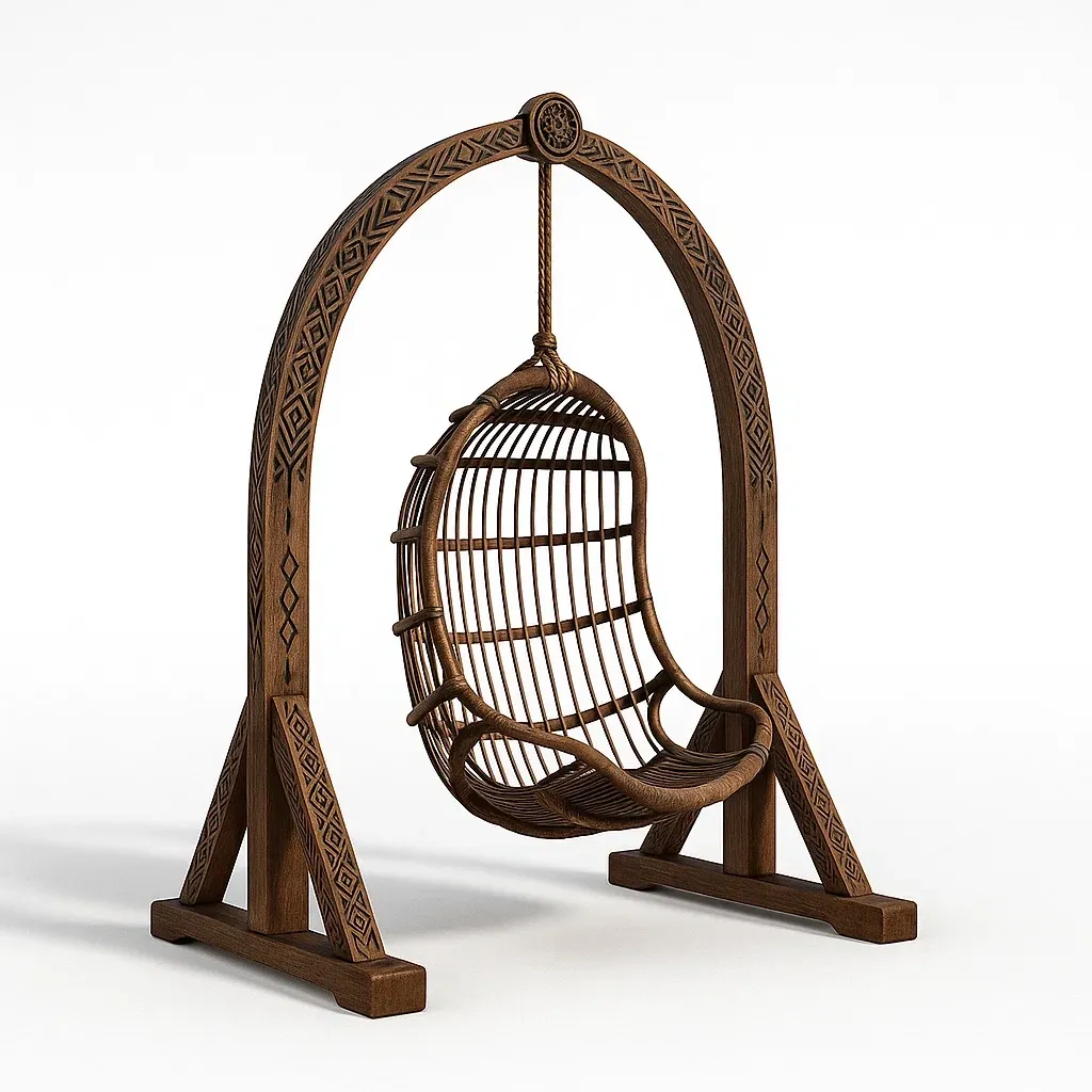 Sedia,Poltrona a uovo