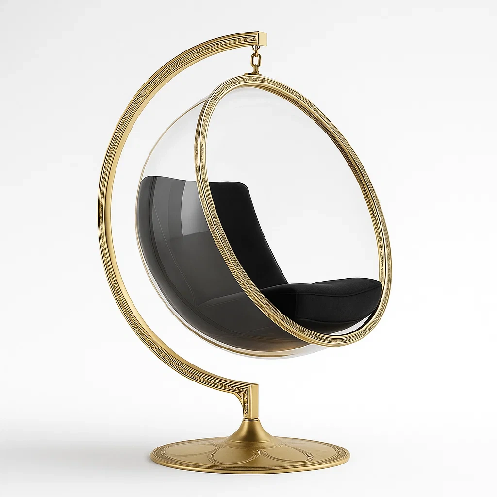 Sedia,Poltrona a uovo