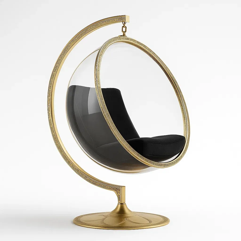 Sedia,Poltrona a uovo