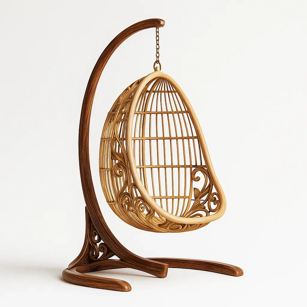 Sedia,Poltrona a uovo