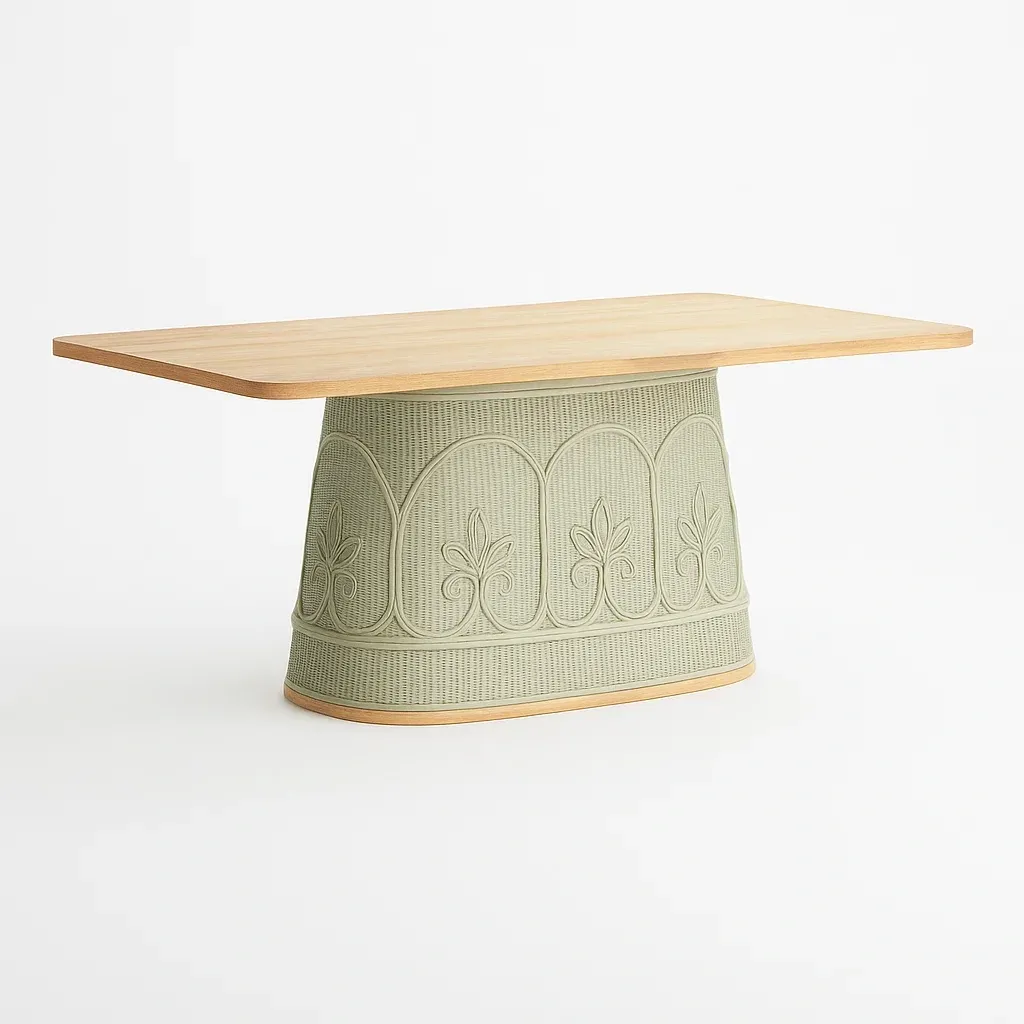 Tavolo,Tavolo in rattan