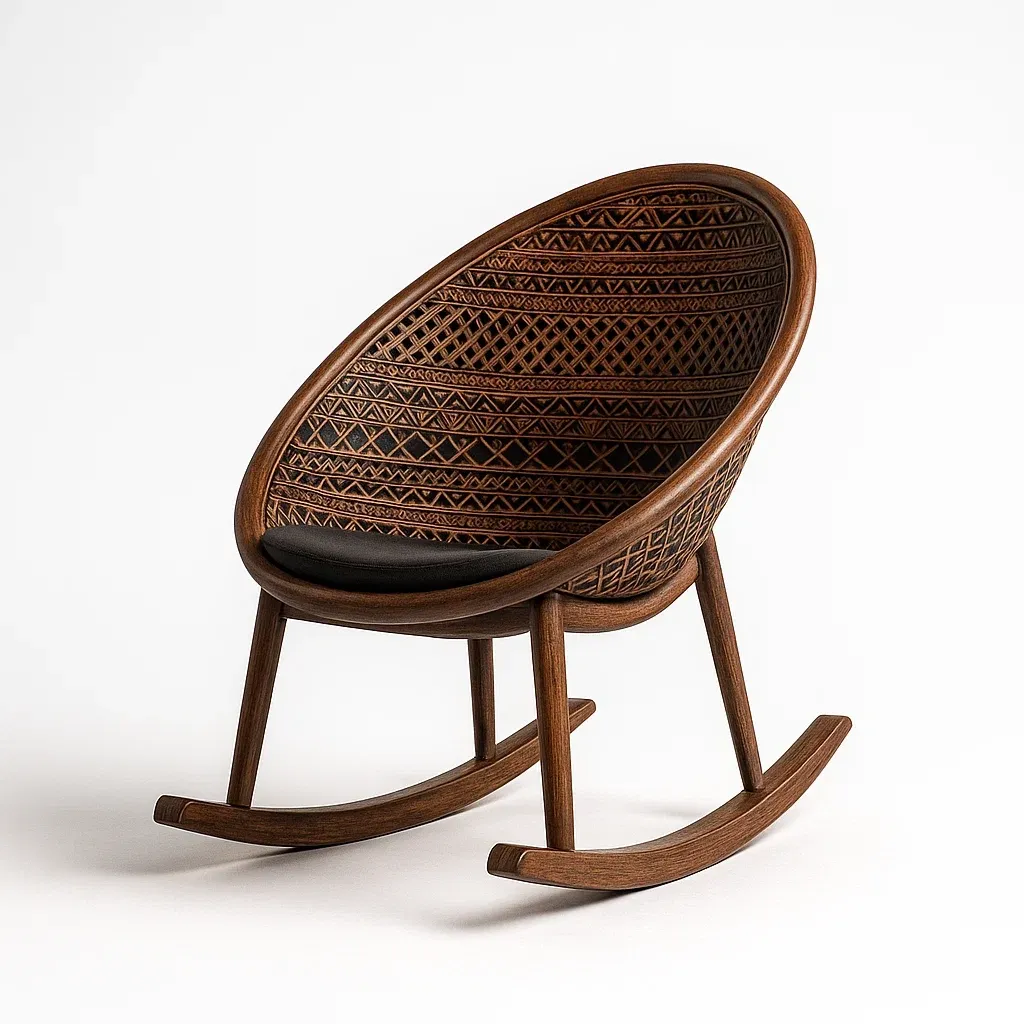 Sedia,Sedia a dondolo