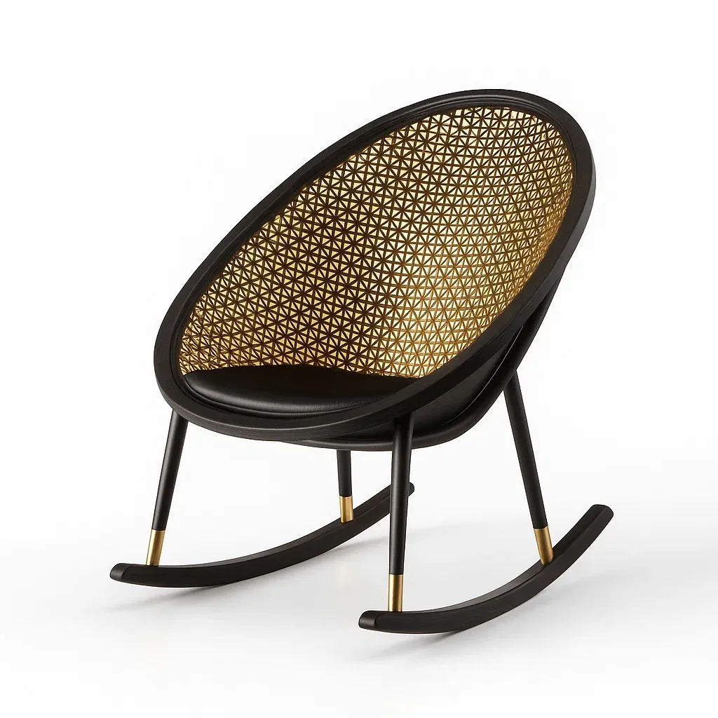 Sedia,Sedia a dondolo