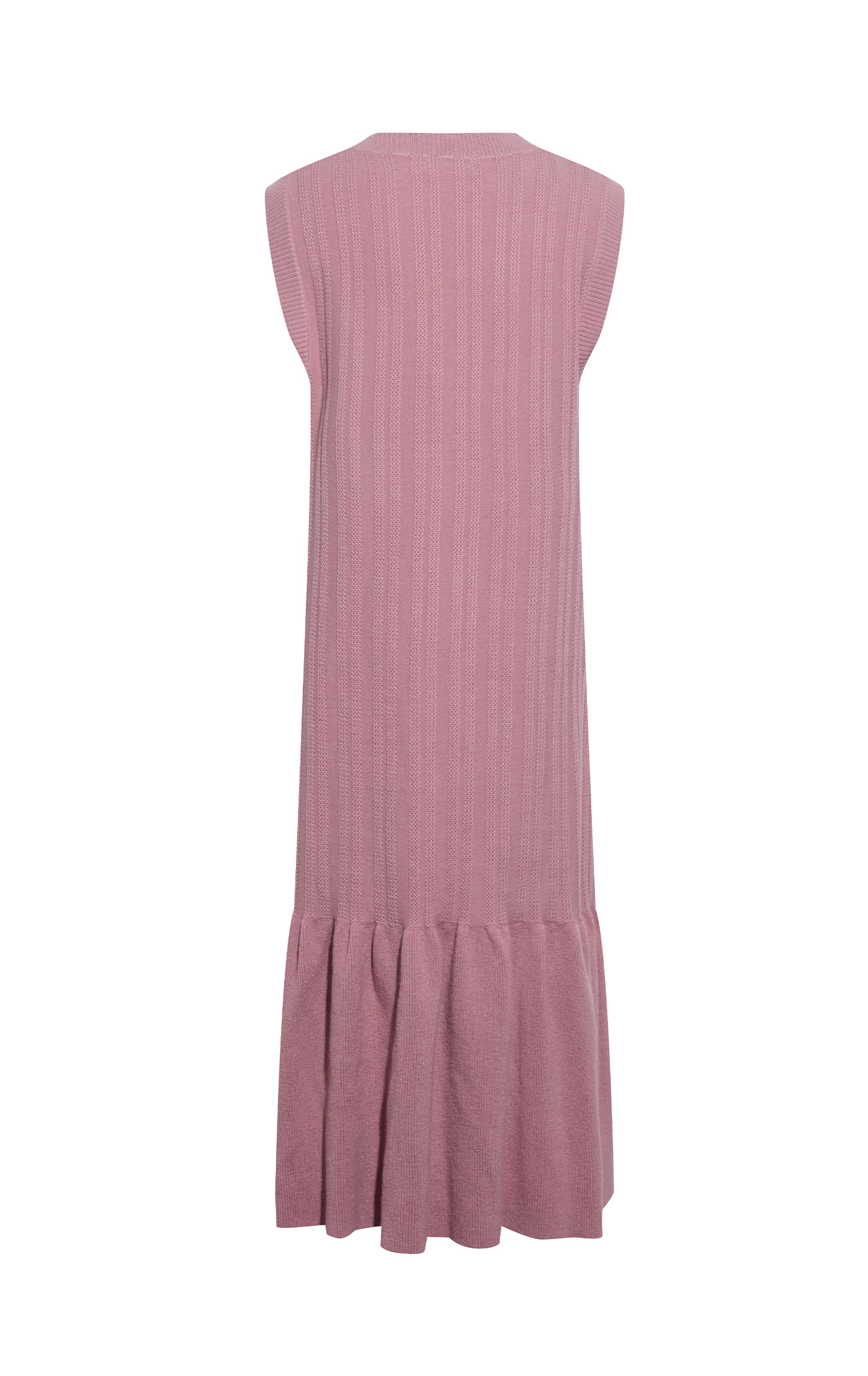 Fresh Printed Knit Vest Dress