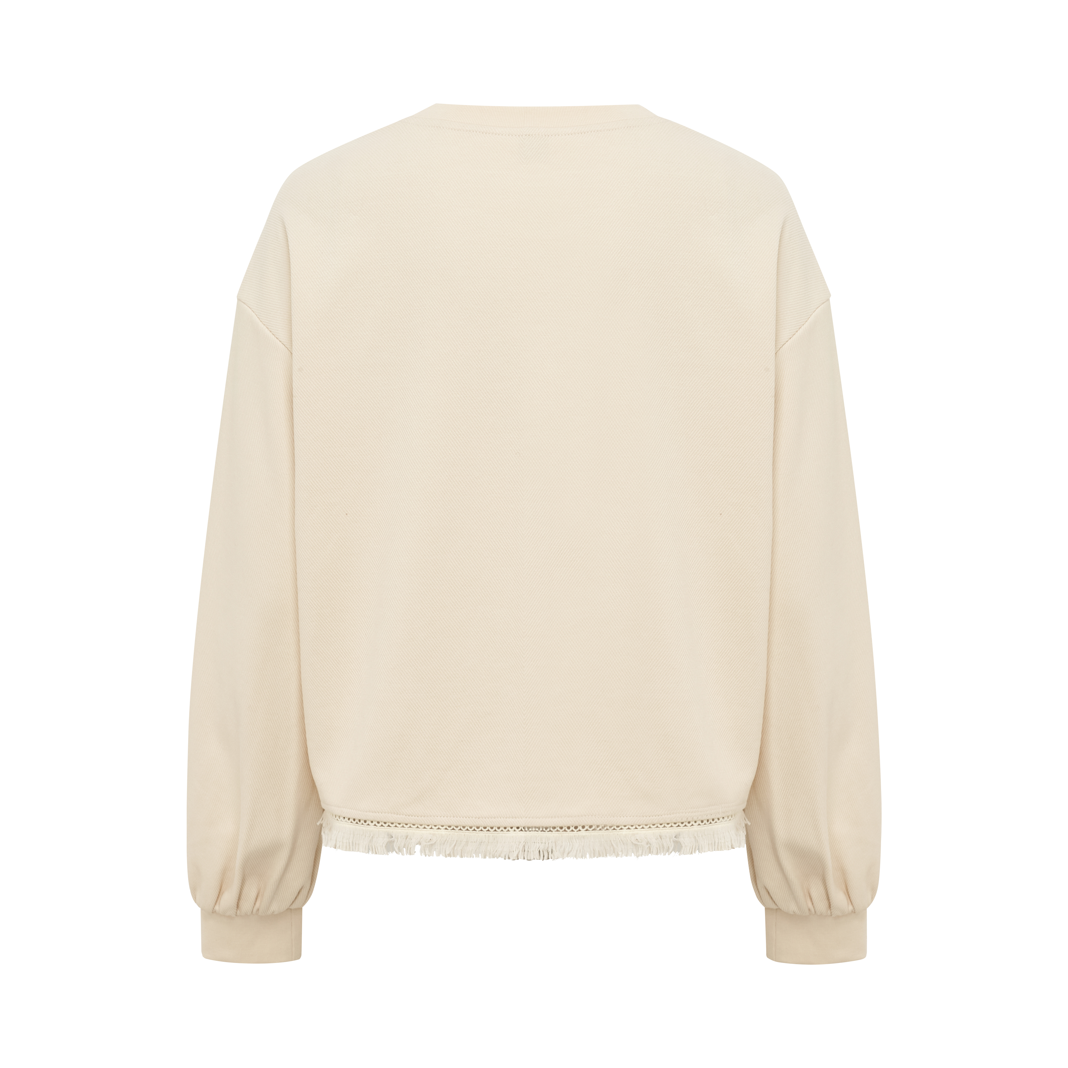 Cutout Printed Patchwork Cropped Sweatshirt-LYONSENS