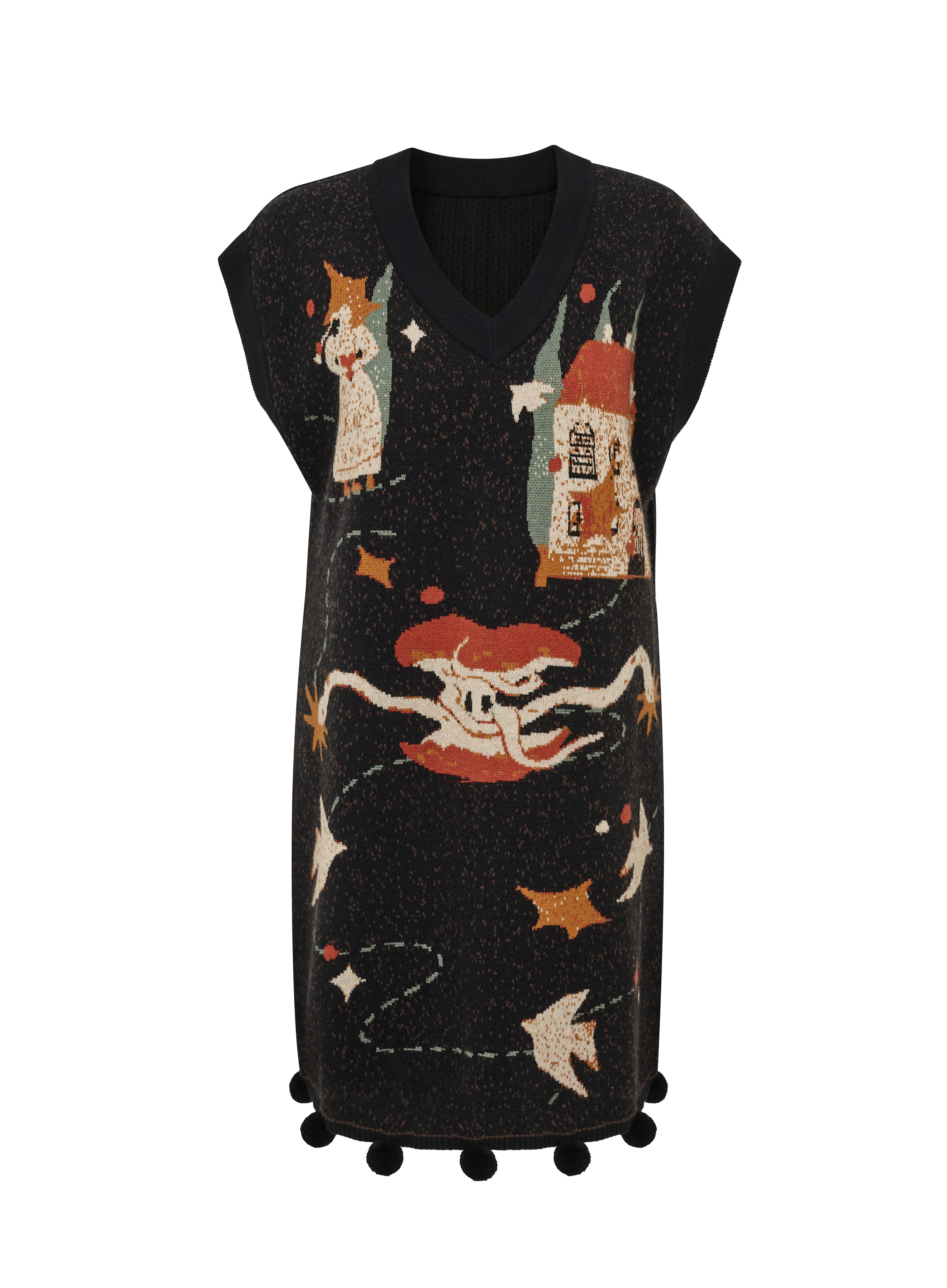 Loose Short Sleeve Dress-LYONSENS