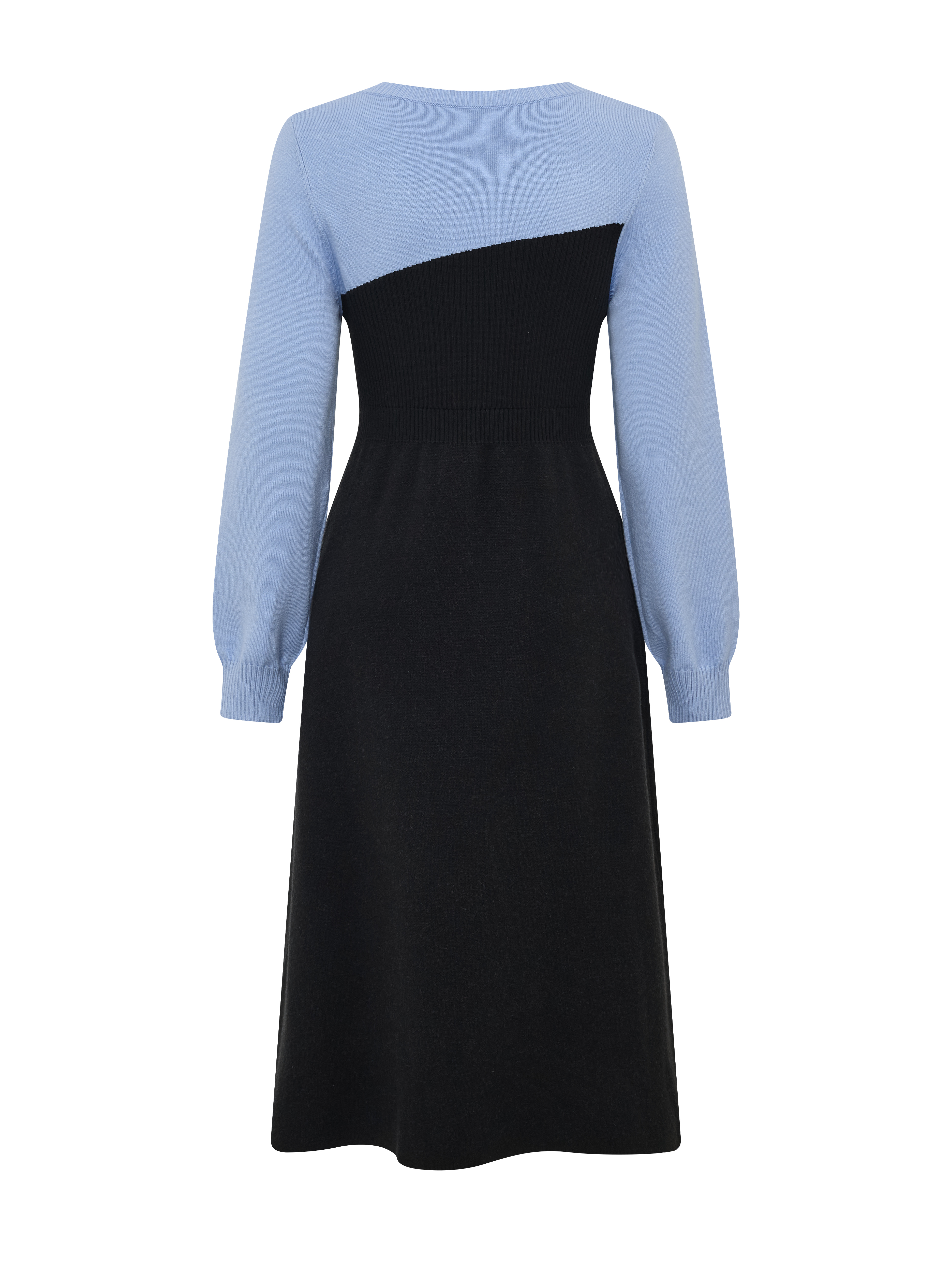 Embroidered Two-Piece Look Dress-LYONSENS