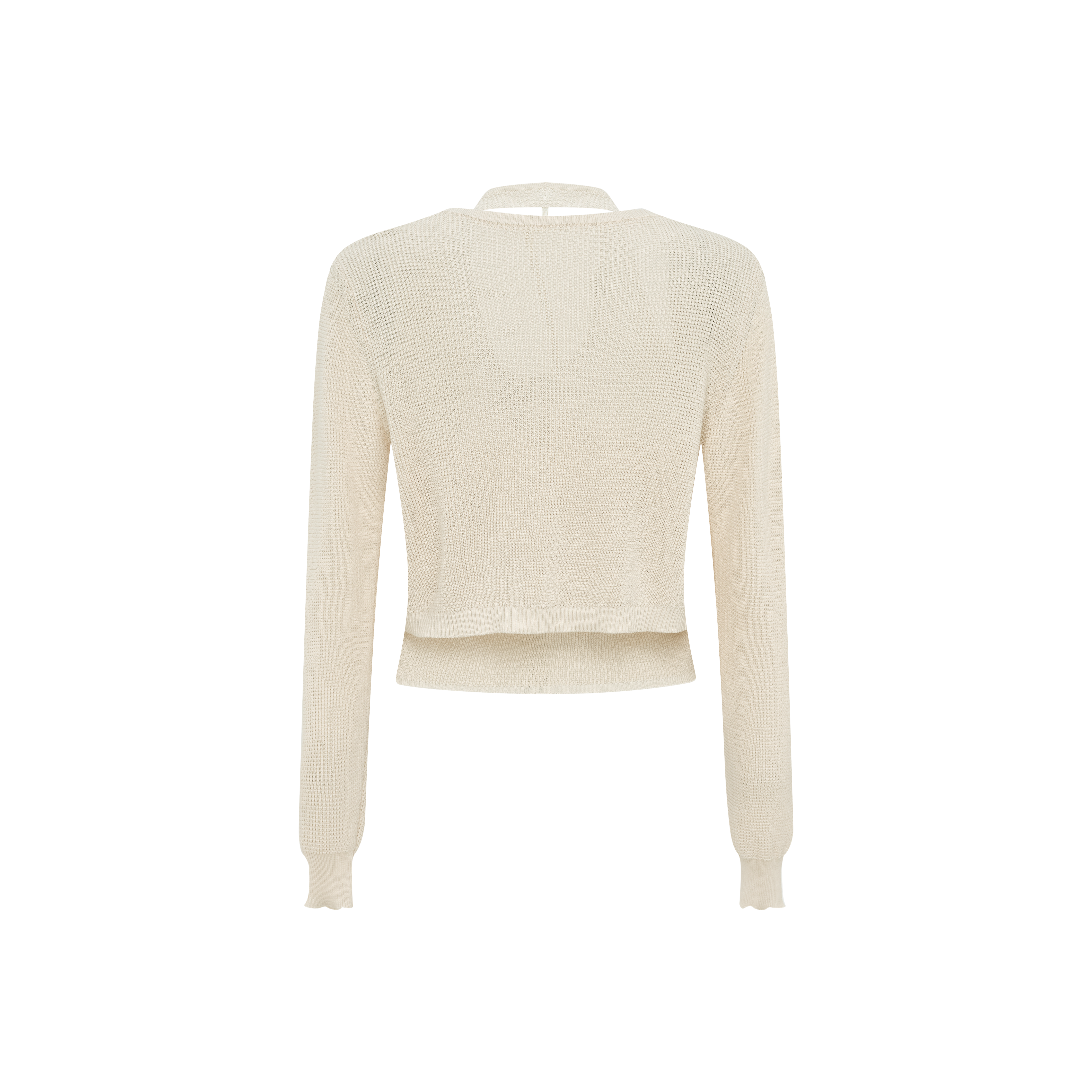 Minimalist fitted knit top-LYONSENS