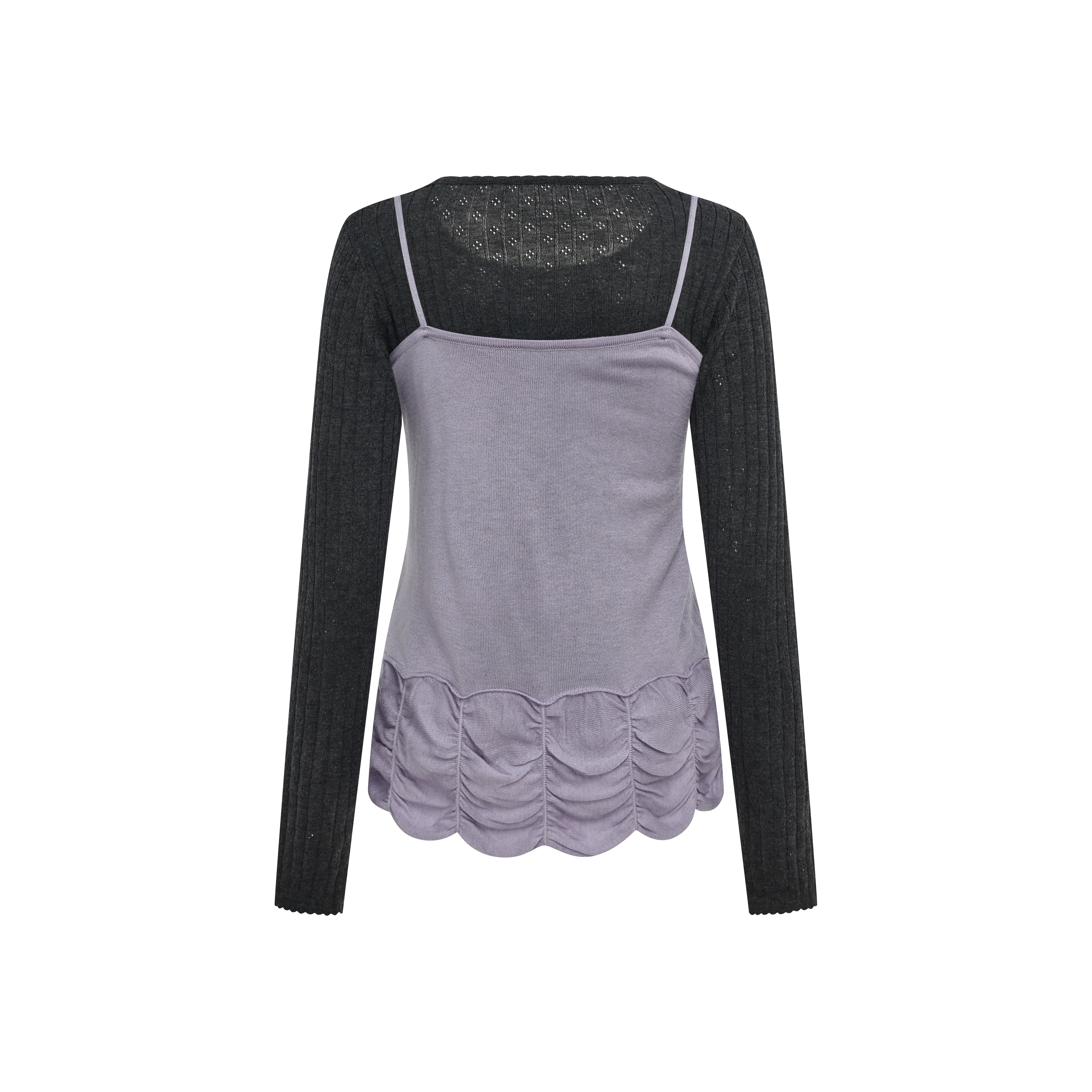 Relaxed-fit long-sleeve knit sweater-LYONSENS