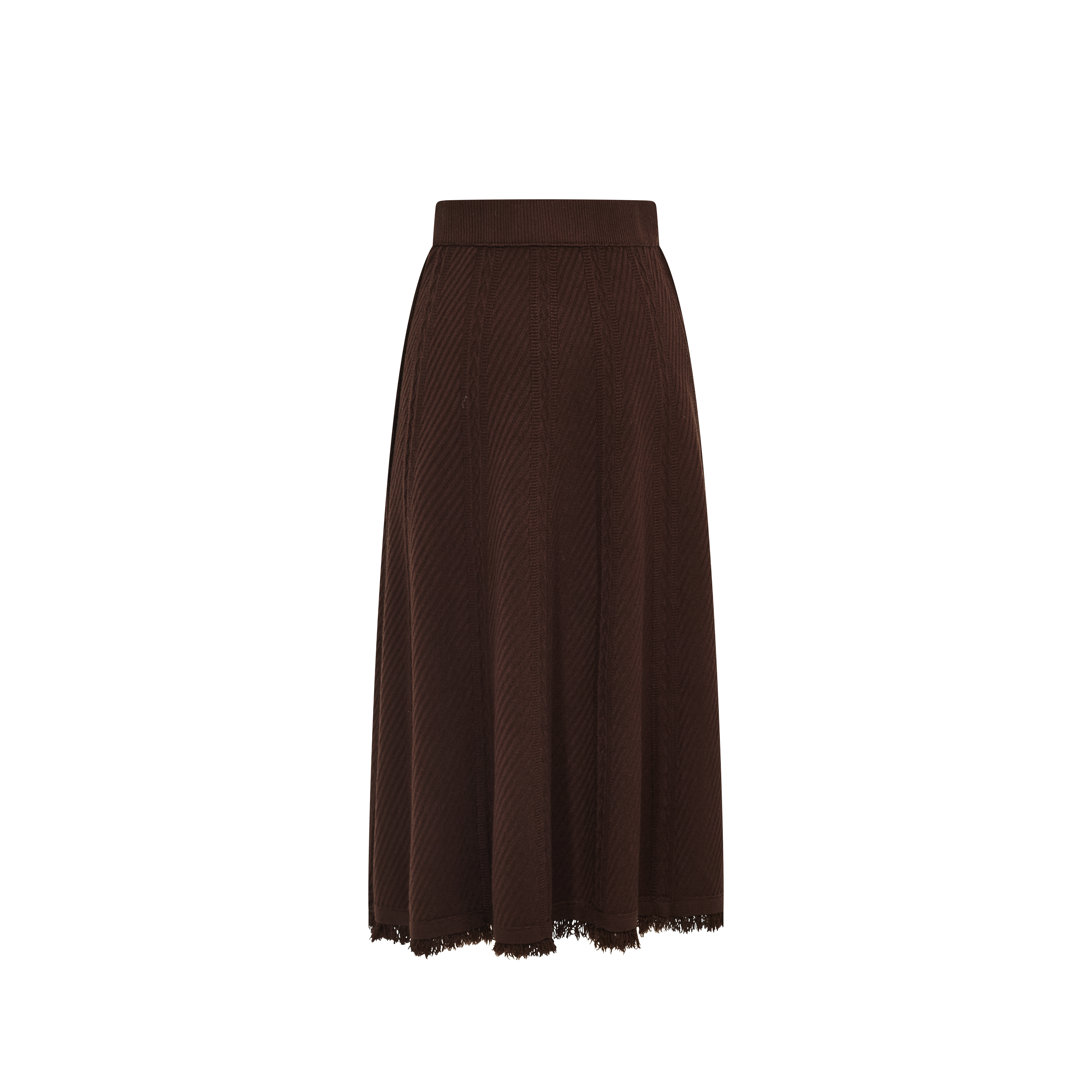 Artistic-style high-waisted plaid skirt-LYONSENS