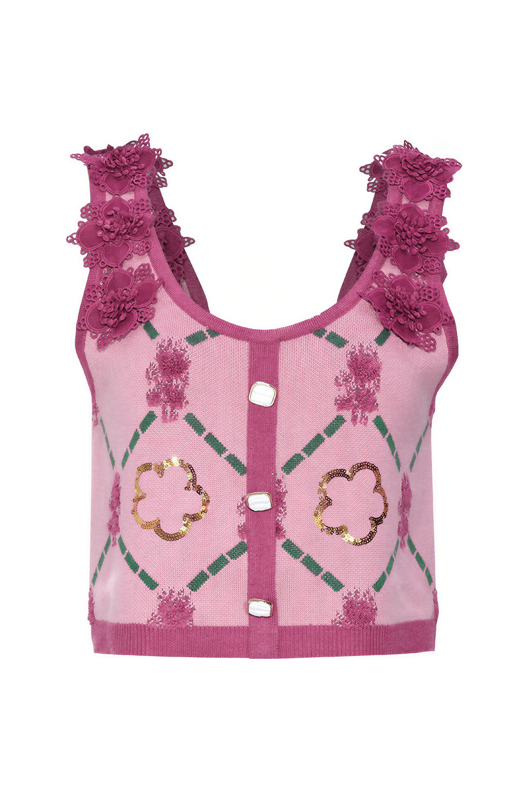 Chic Knit Sleeveless Cami Top