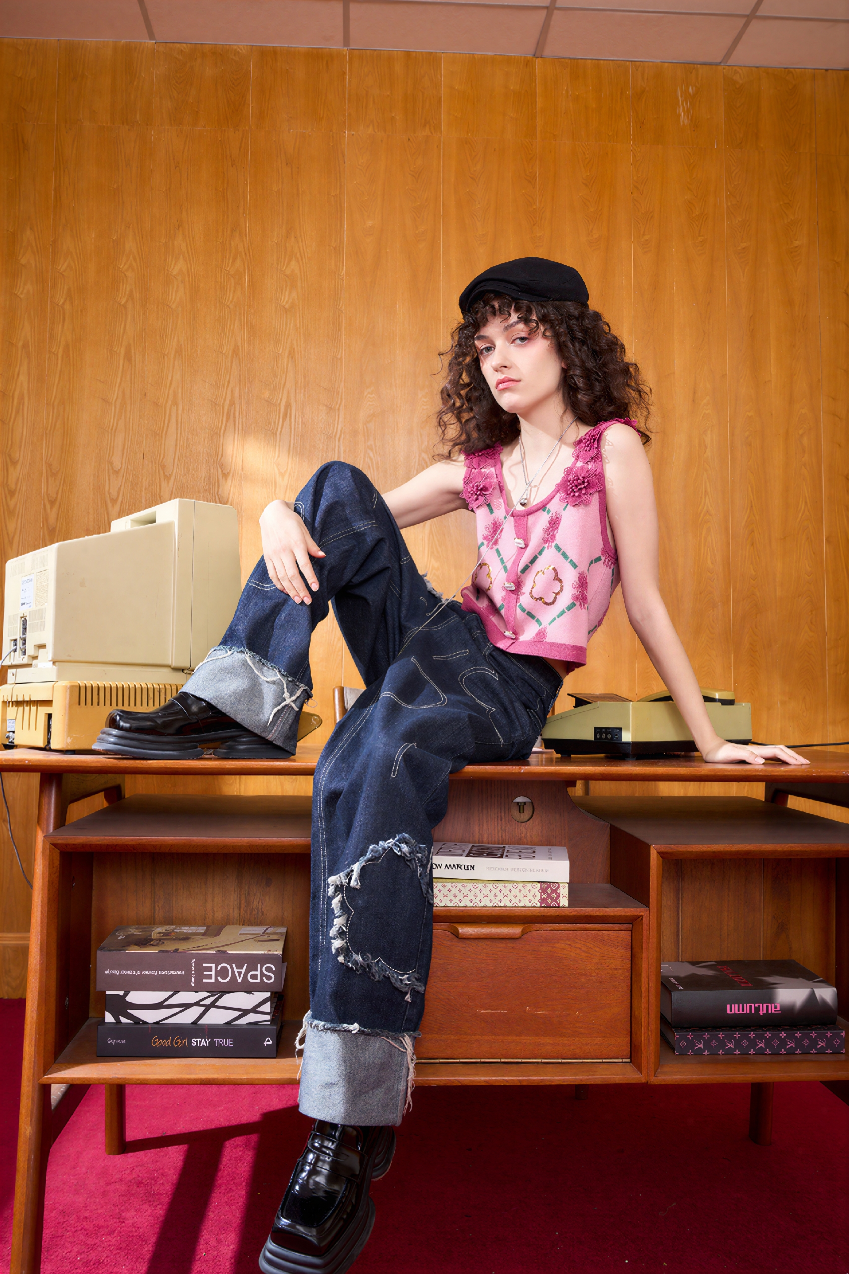 Chic Knit Sleeveless Cami Top