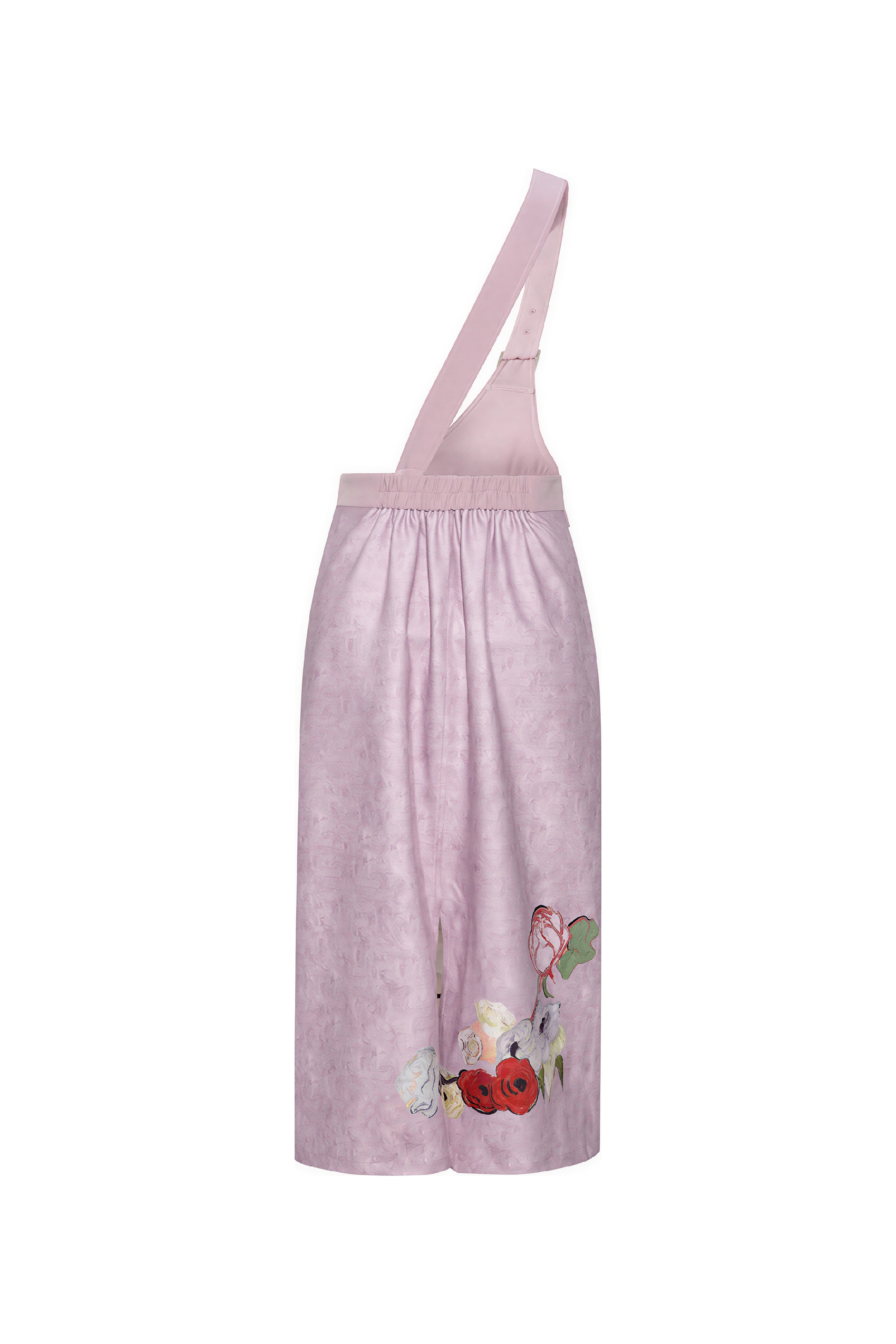 Van Gogh-Inspired High-Waist A-Line Art Print Skirt