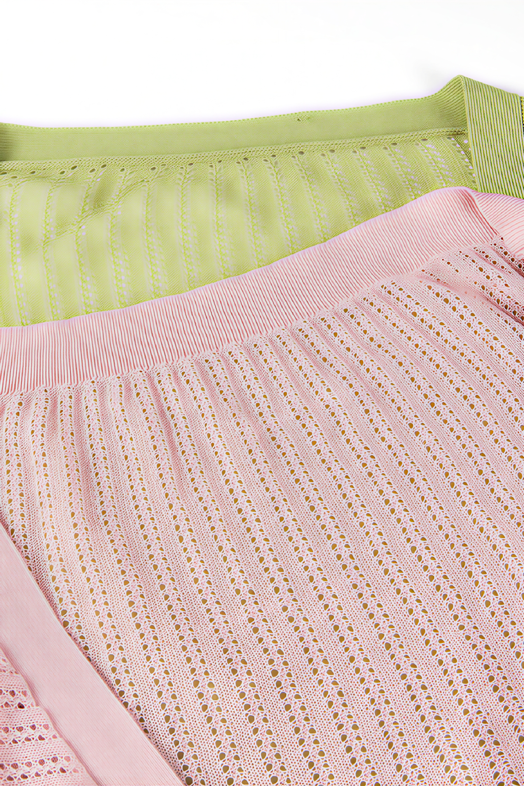 Open-Knit Cropped Cardigan