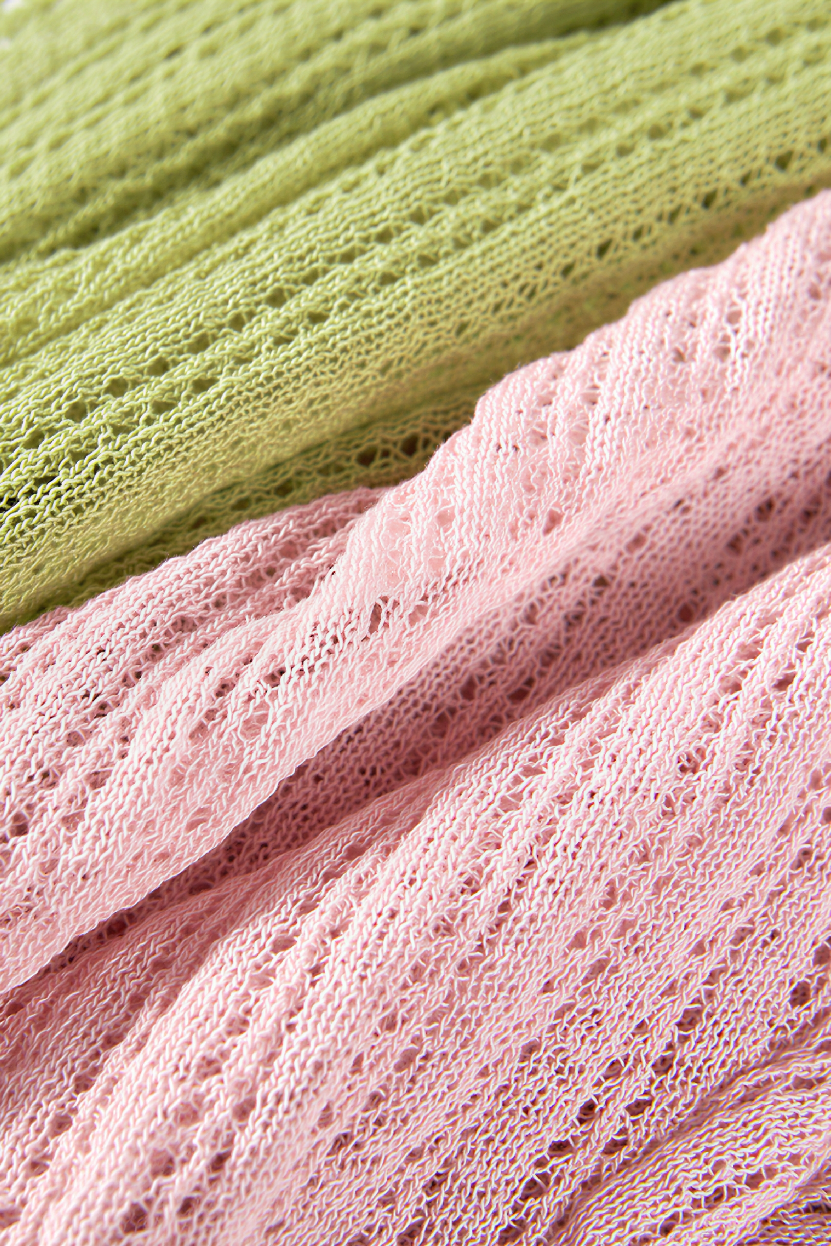 Open-Knit Cropped Cardigan