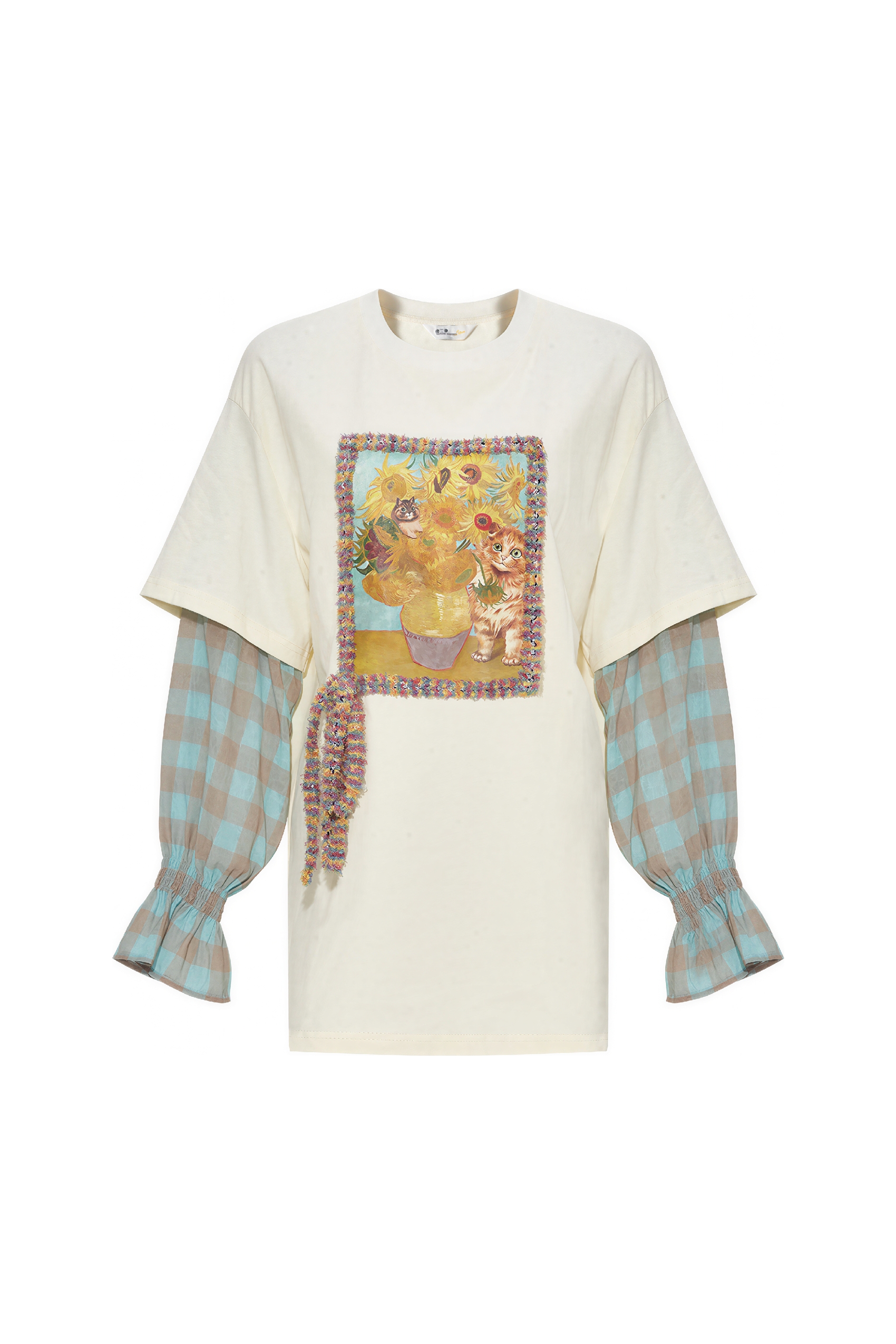 ゴッホにインスパイアされた長袖Tシャツ