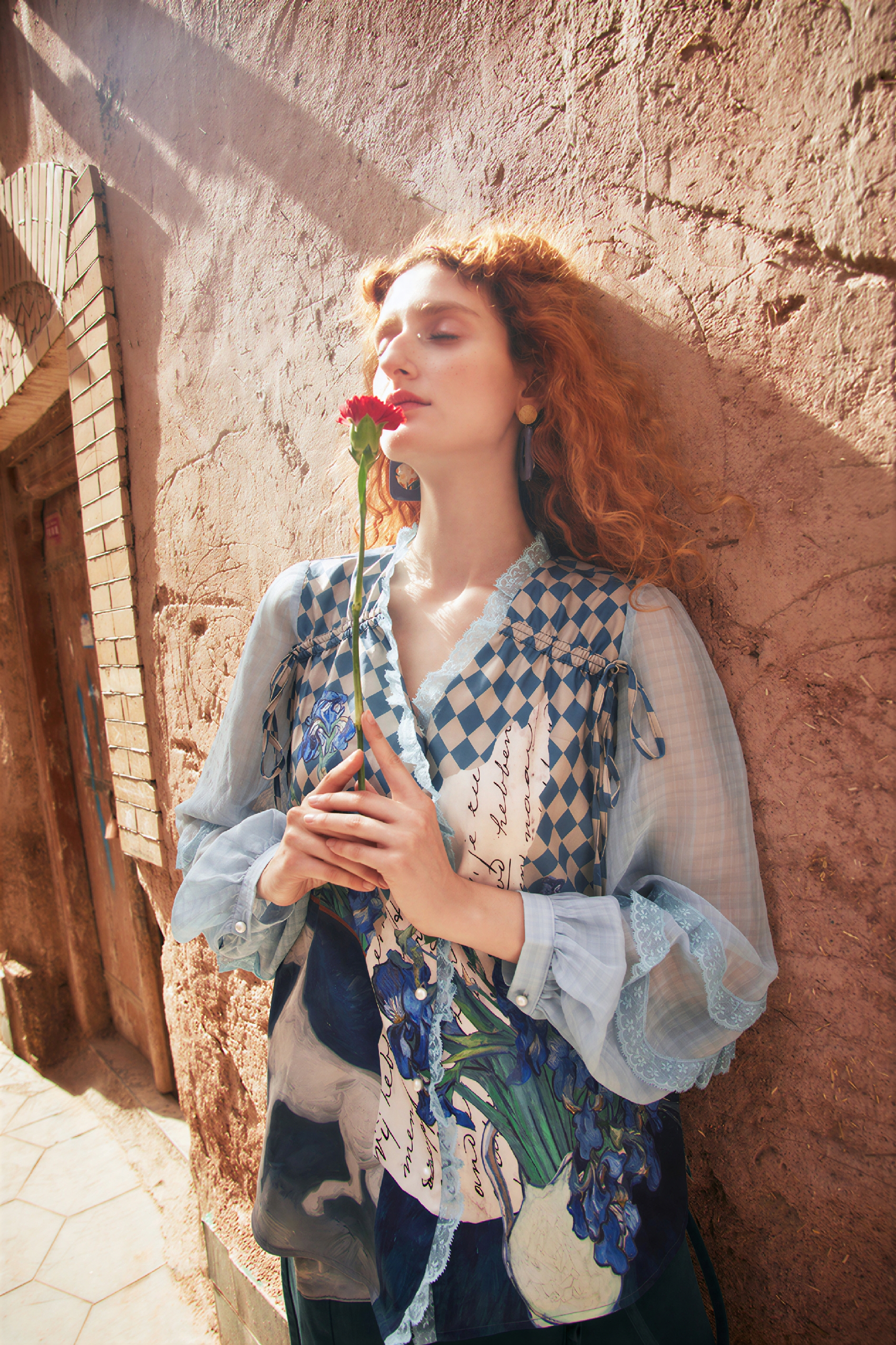 Designer Chiffon Sun-Protection Shirt