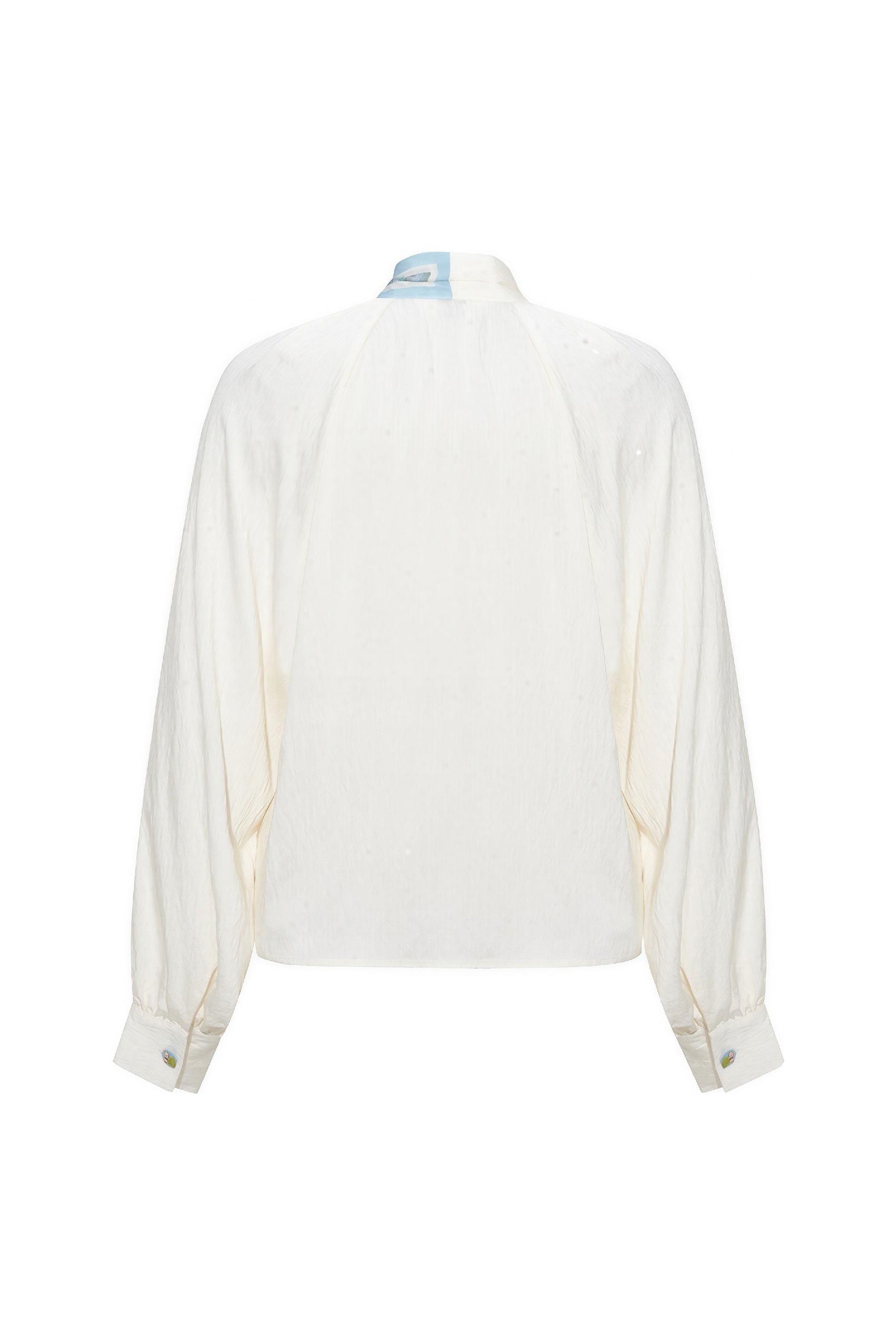 Monet-Inspired French Designer Cropped Shirt-LYONSENS