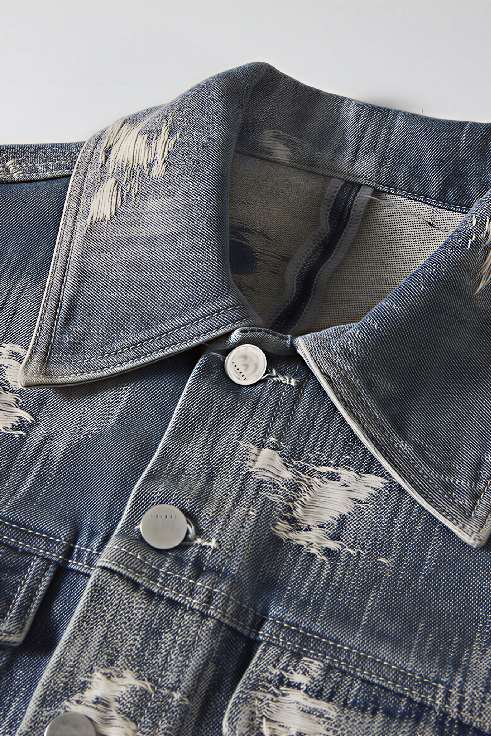 Vintage Washed Pocket Denim Jacket