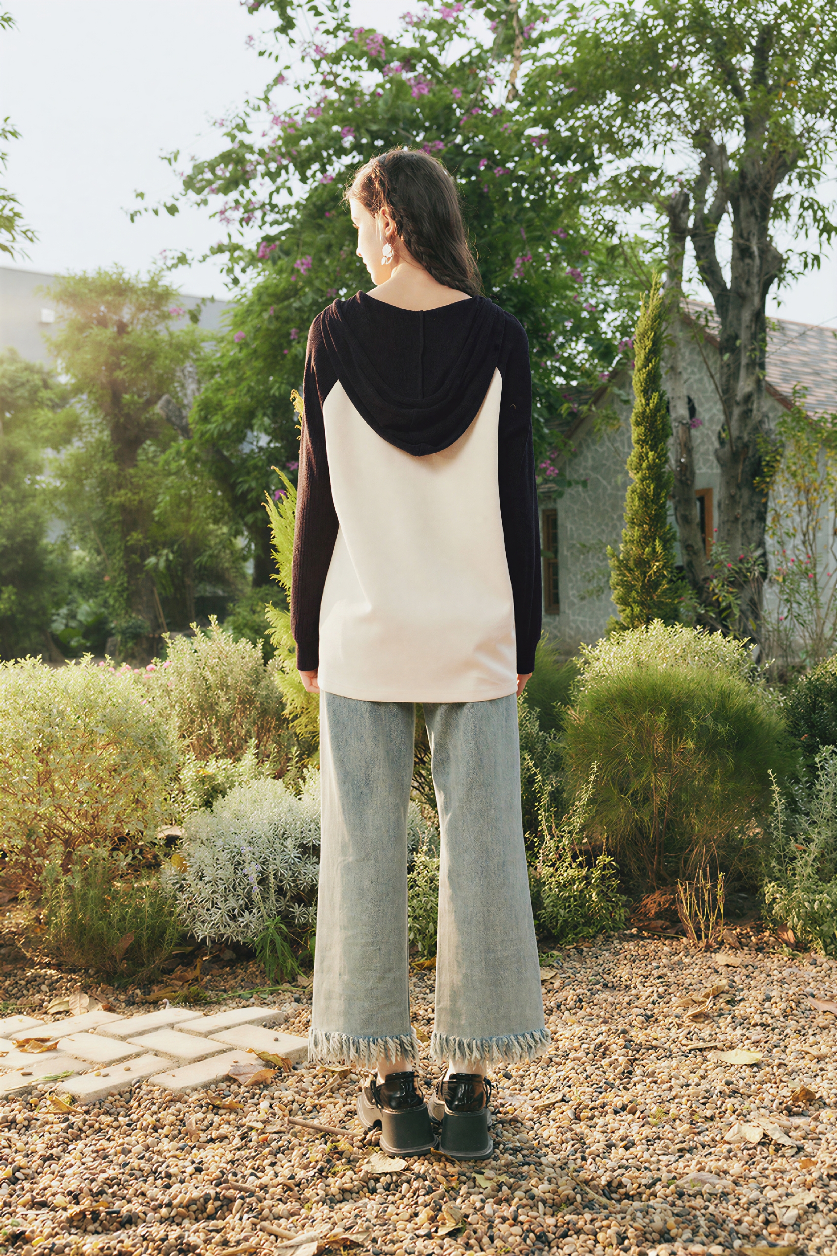 Van Gogh-Inspired Art Print Slim-Fit T-Shirt