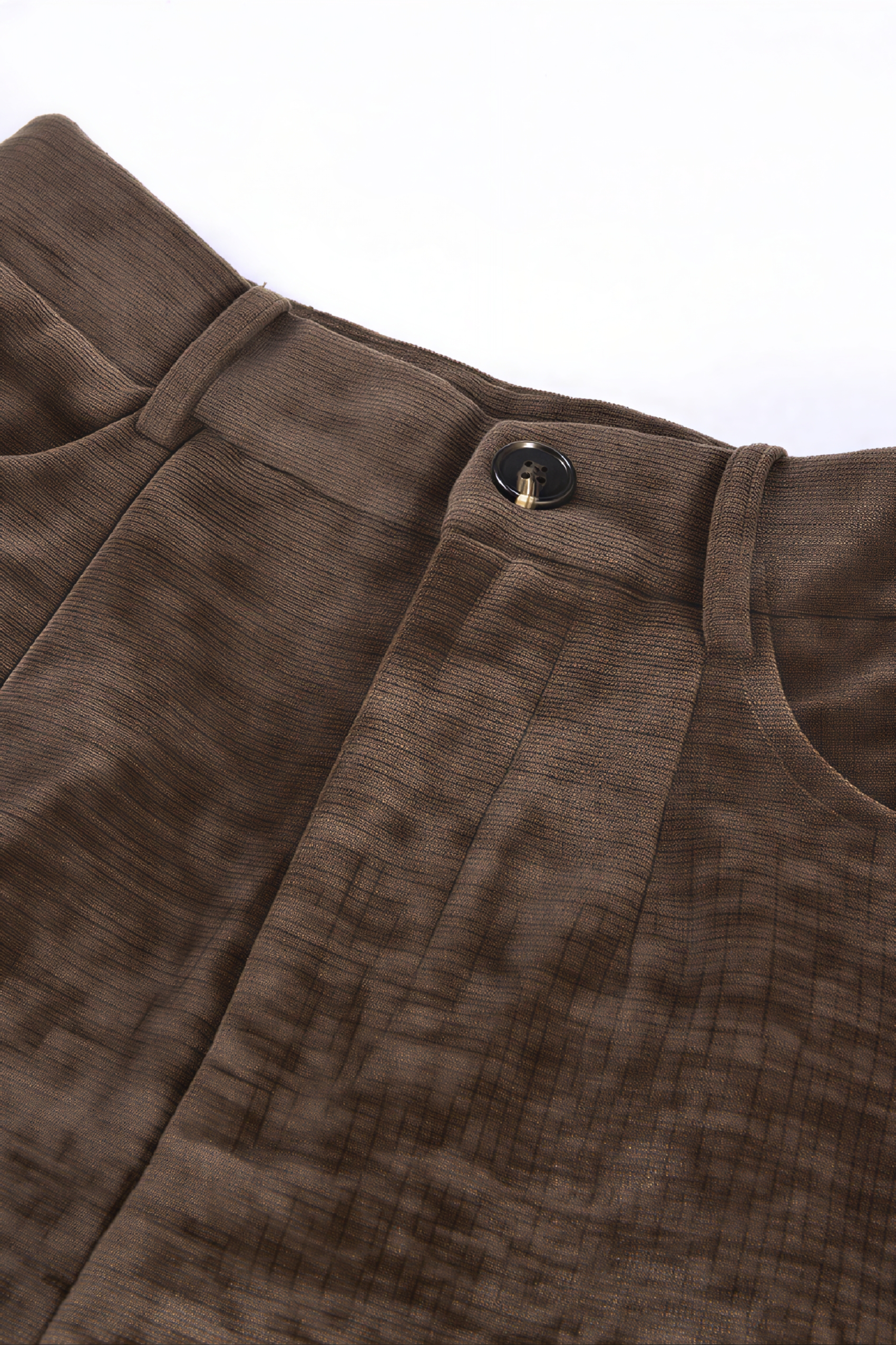 Crocheted Thick Straight Leg Casual Pants