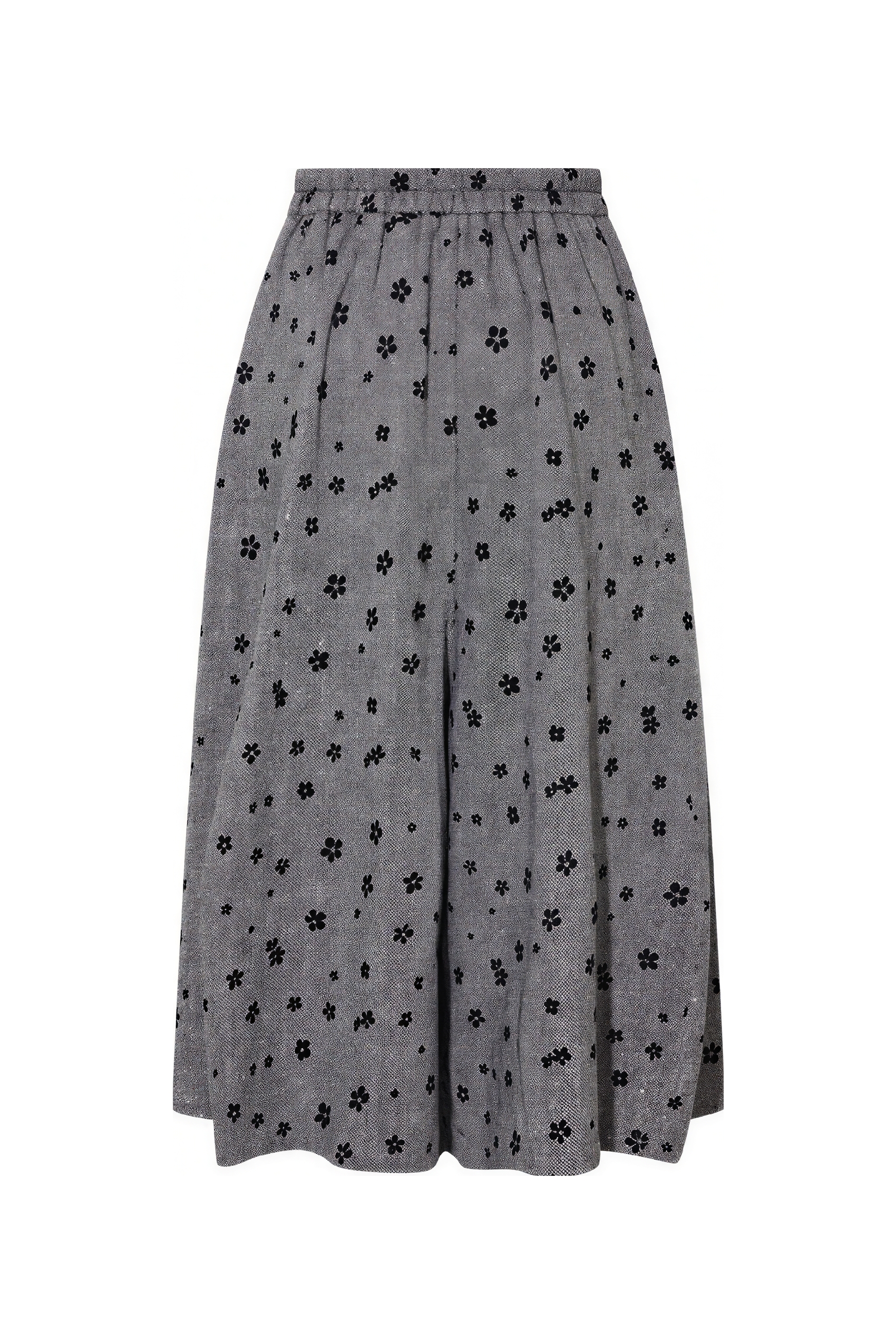 Vintage Floral Wide-Leg Skort | LYONSENS Women's Fashion
