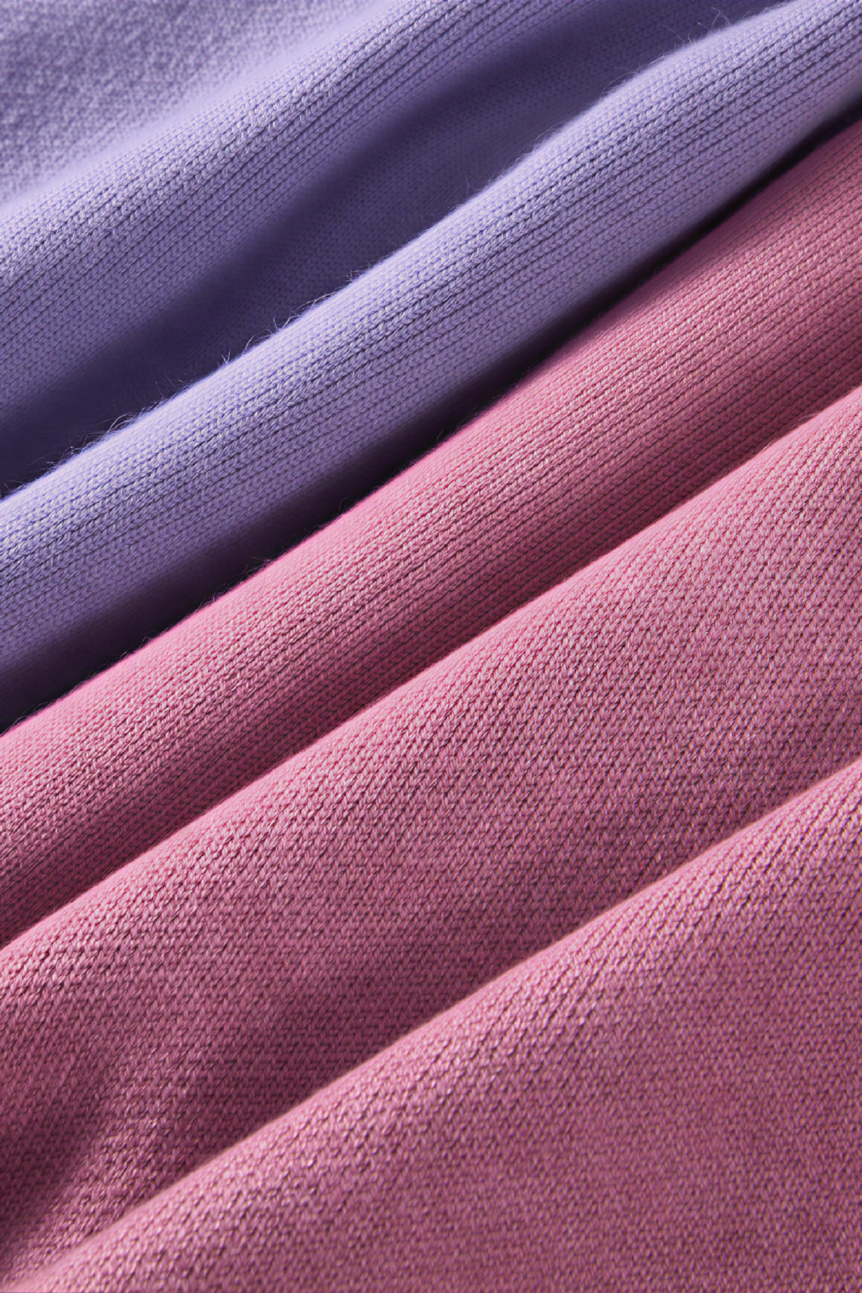 French-style purple retro knit sweater dress