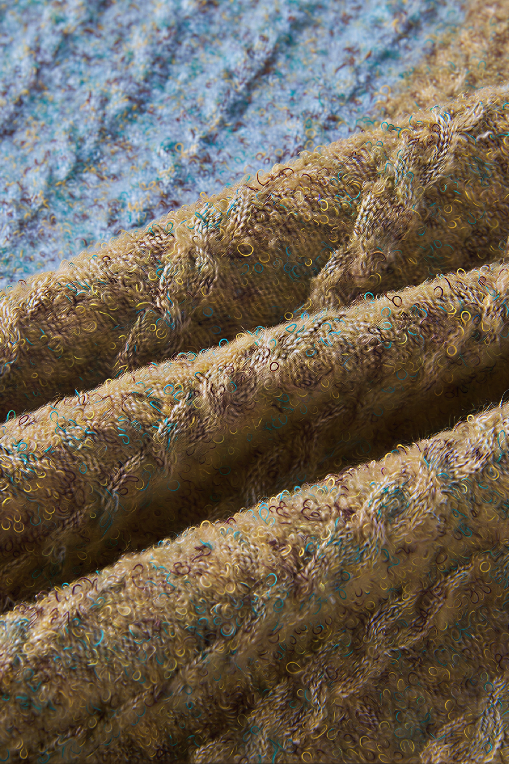 Layered knit sweater vest