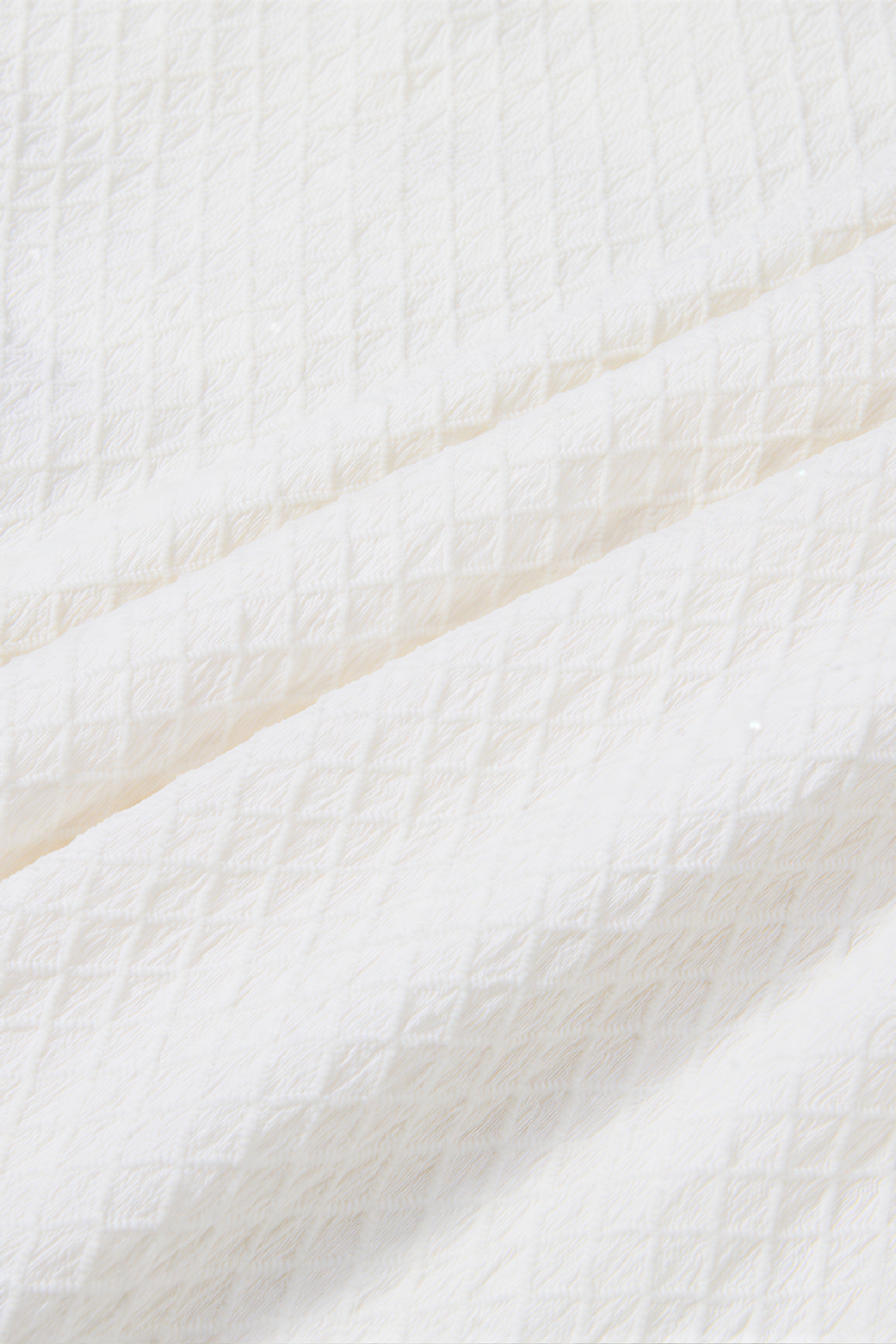 Van Gogh-Inspired Lace Knit Base Top