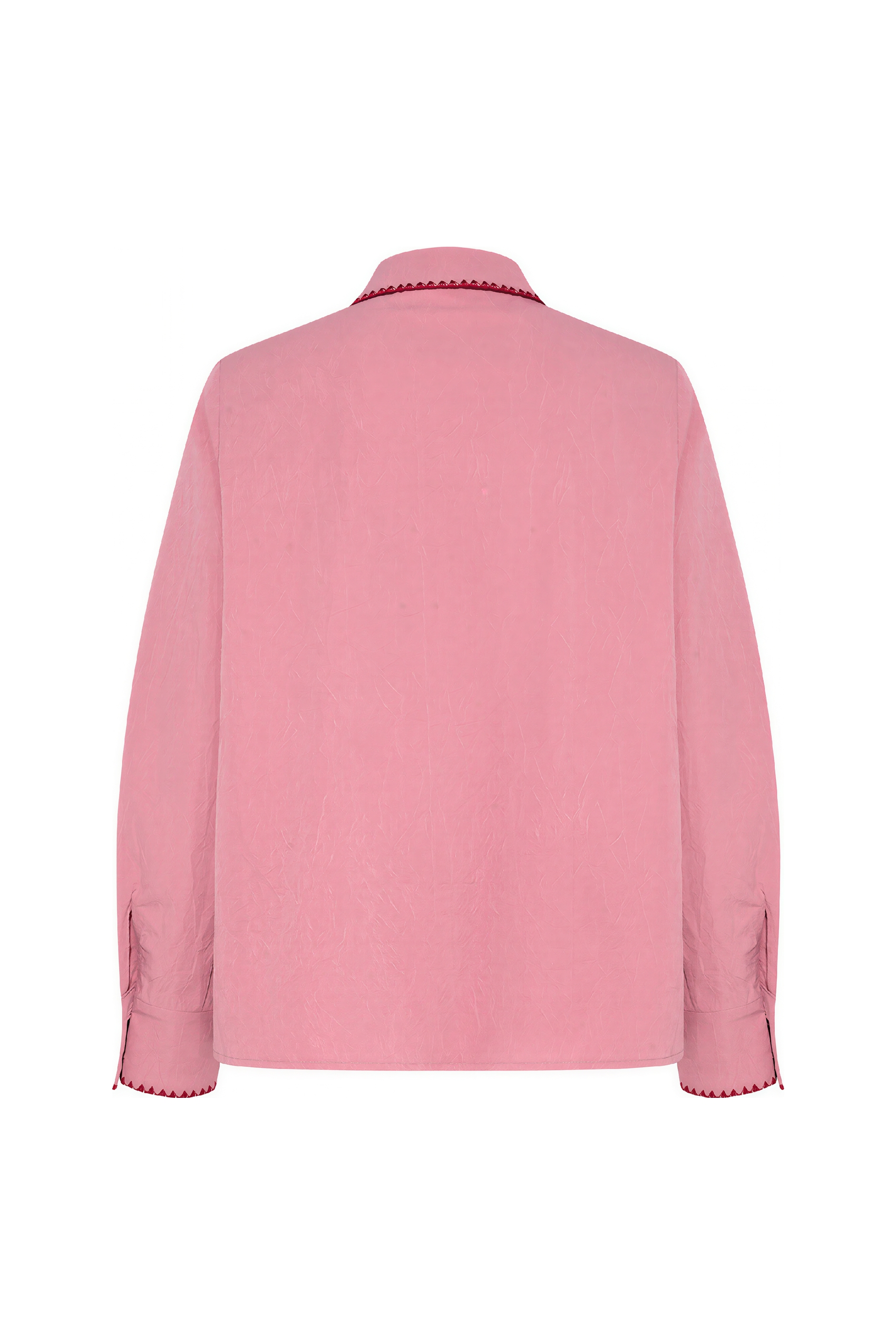 Van Gogh-Inspired Long-Sleeve Collar Shirt
