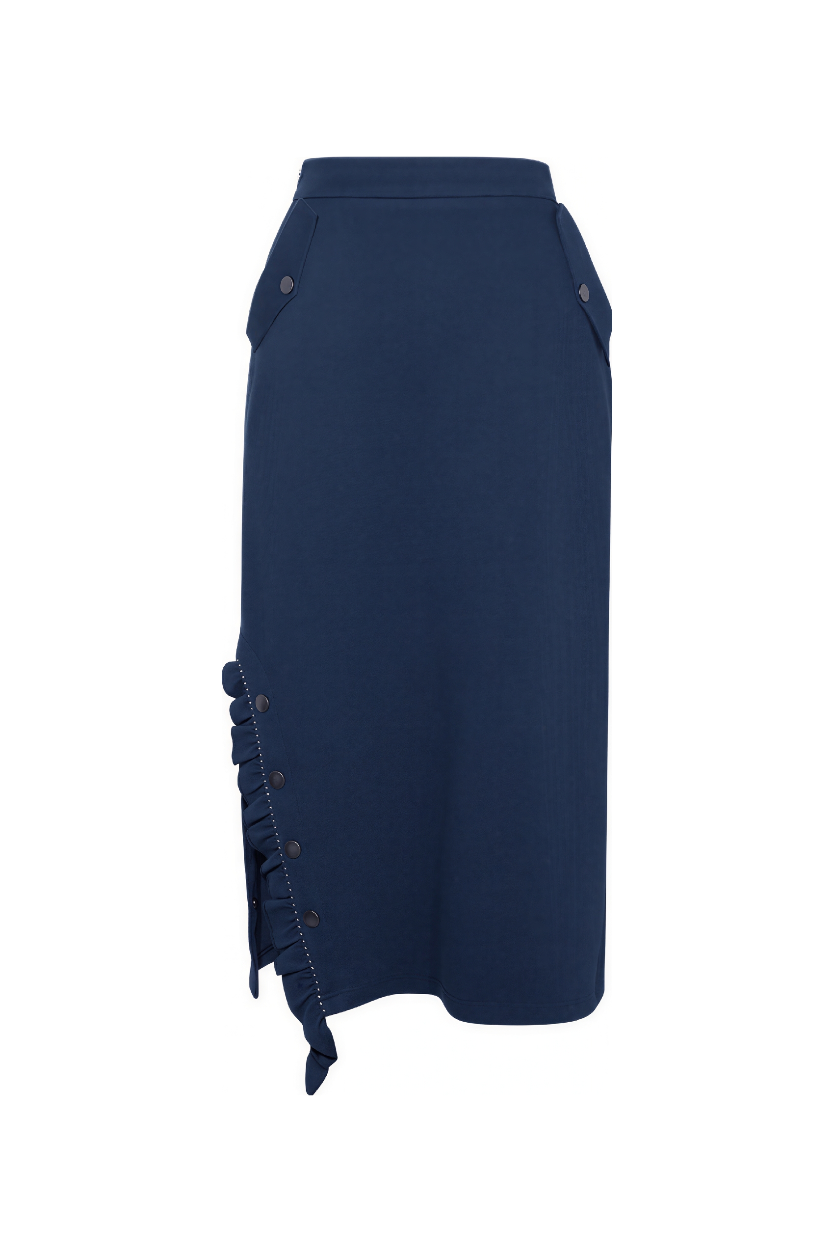 Van Gogh-Inspired Casual Sweatshirt Skirt