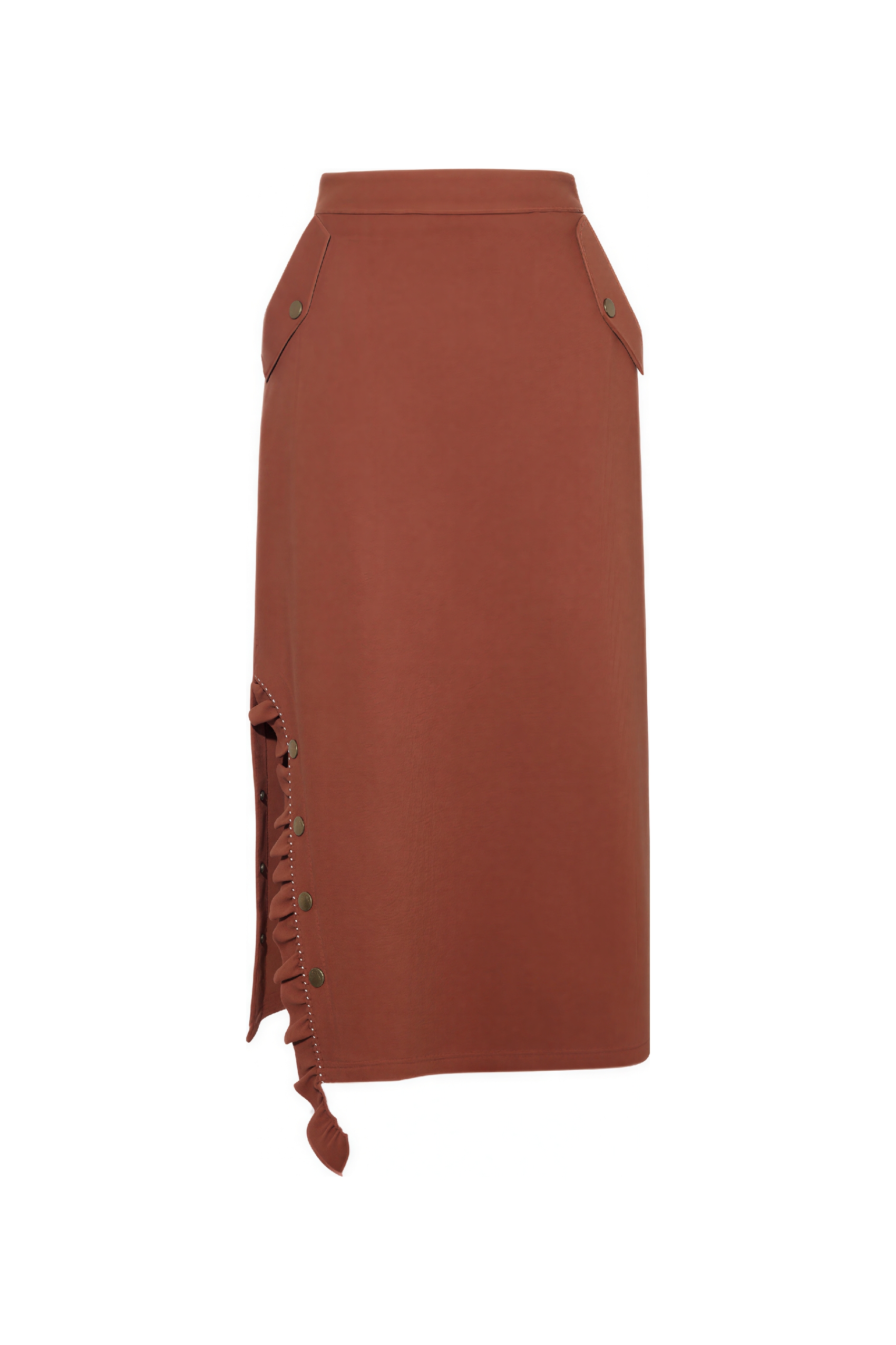 Van Gogh-Inspired Casual Sweatshirt Skirt