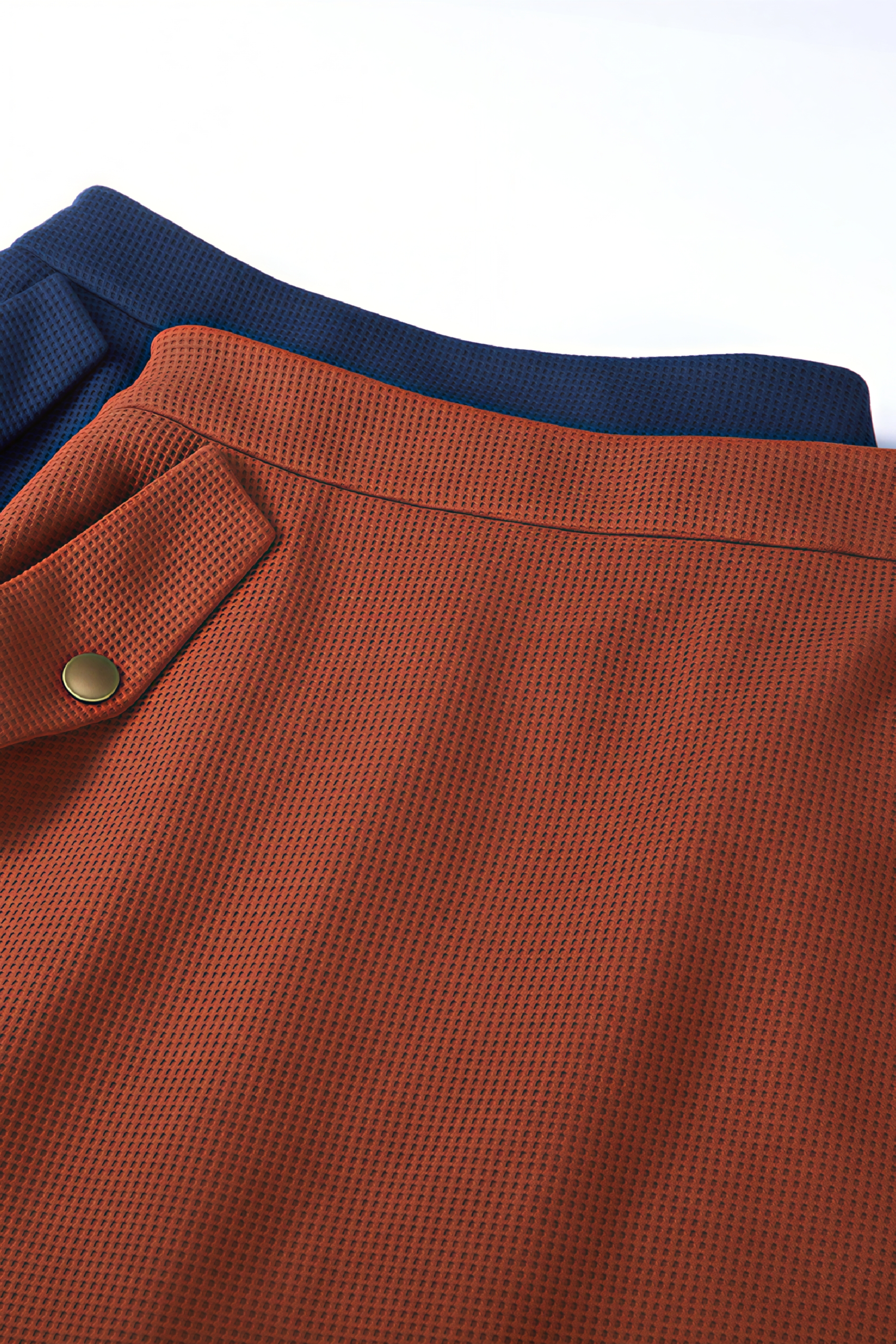 Van Gogh-Inspired Casual Sweatshirt Skirt