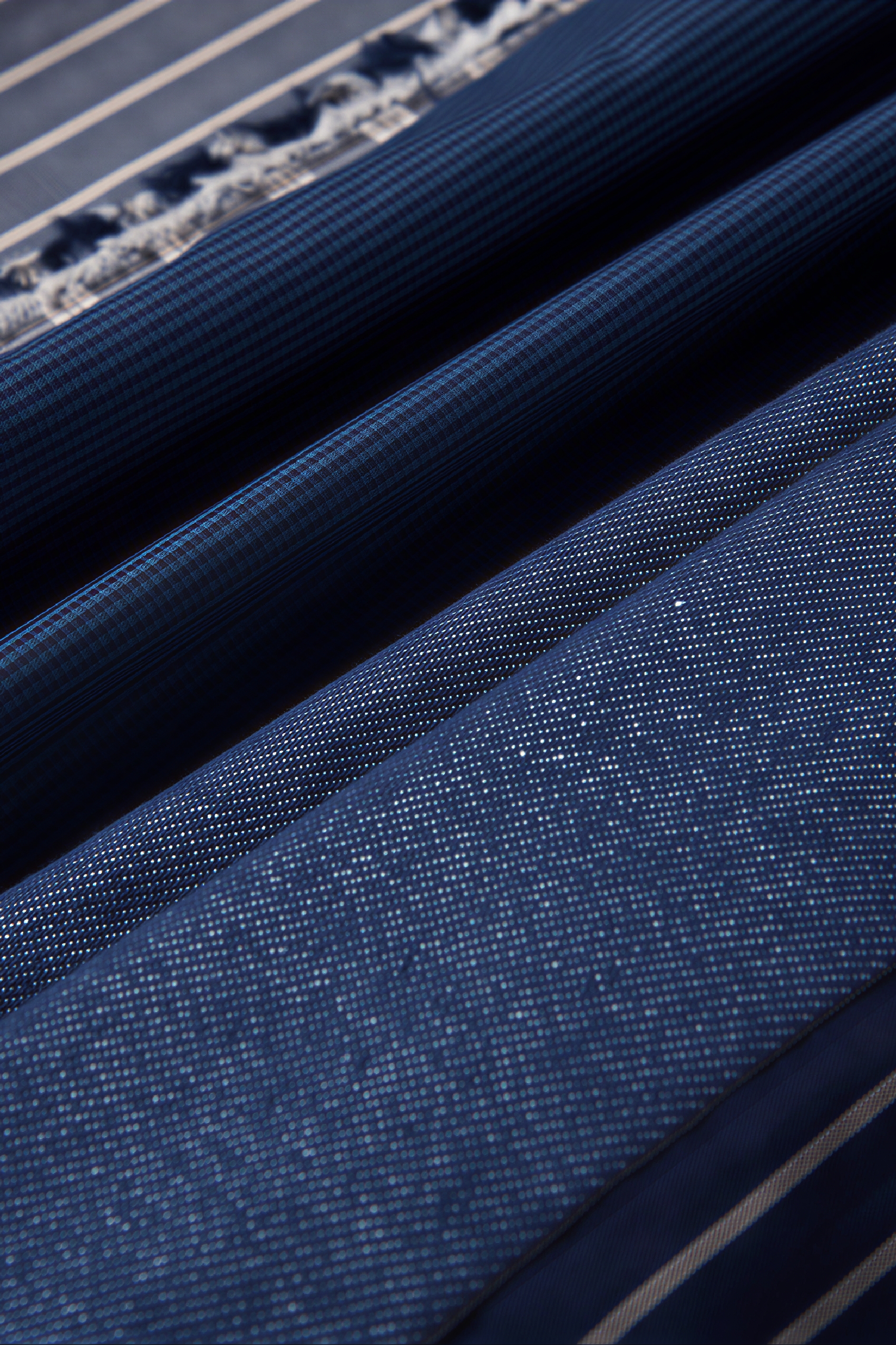 Patchwork Relaxed Wide-Leg Pants