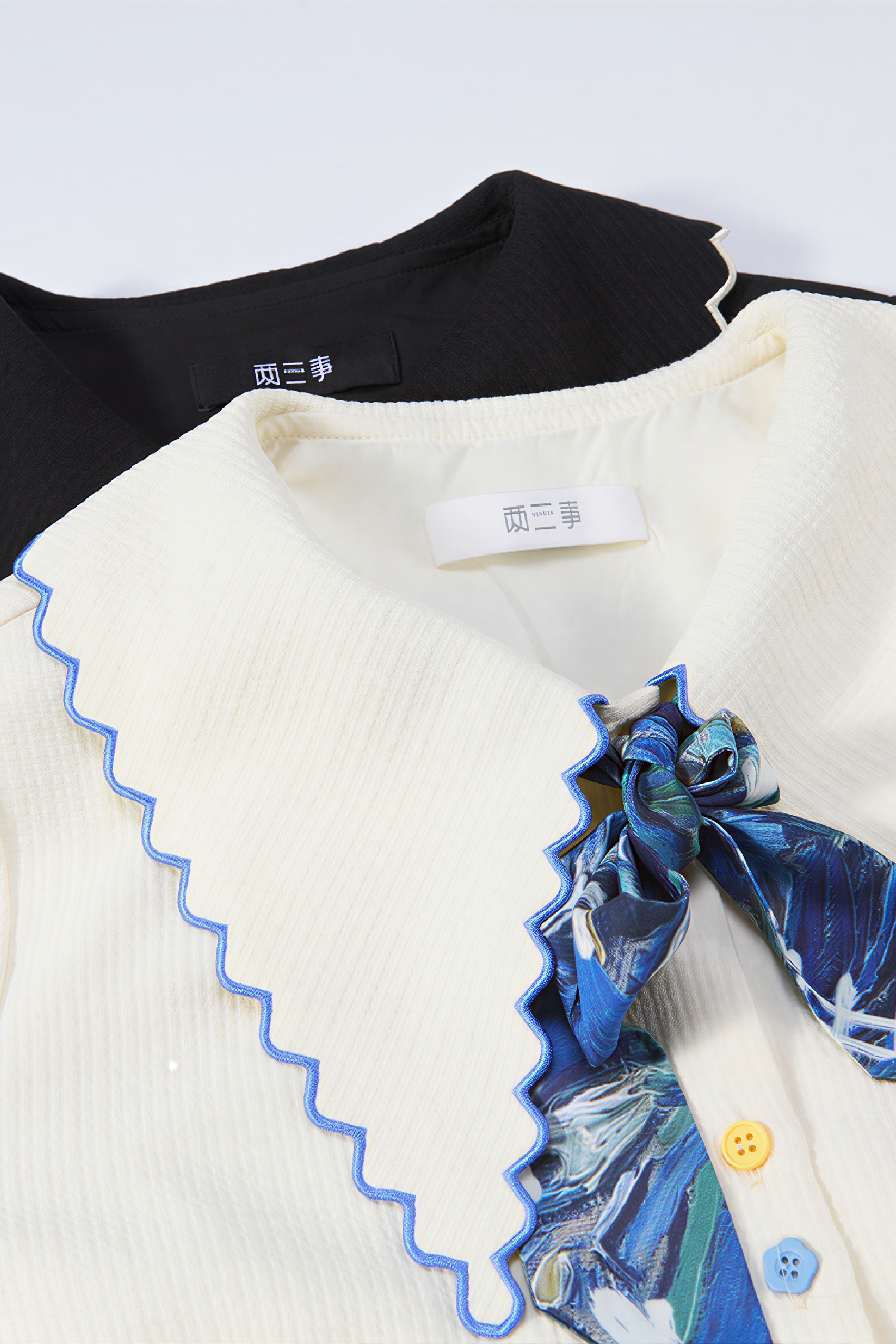 French-Inspired Long-Sleeve Shirt Dress