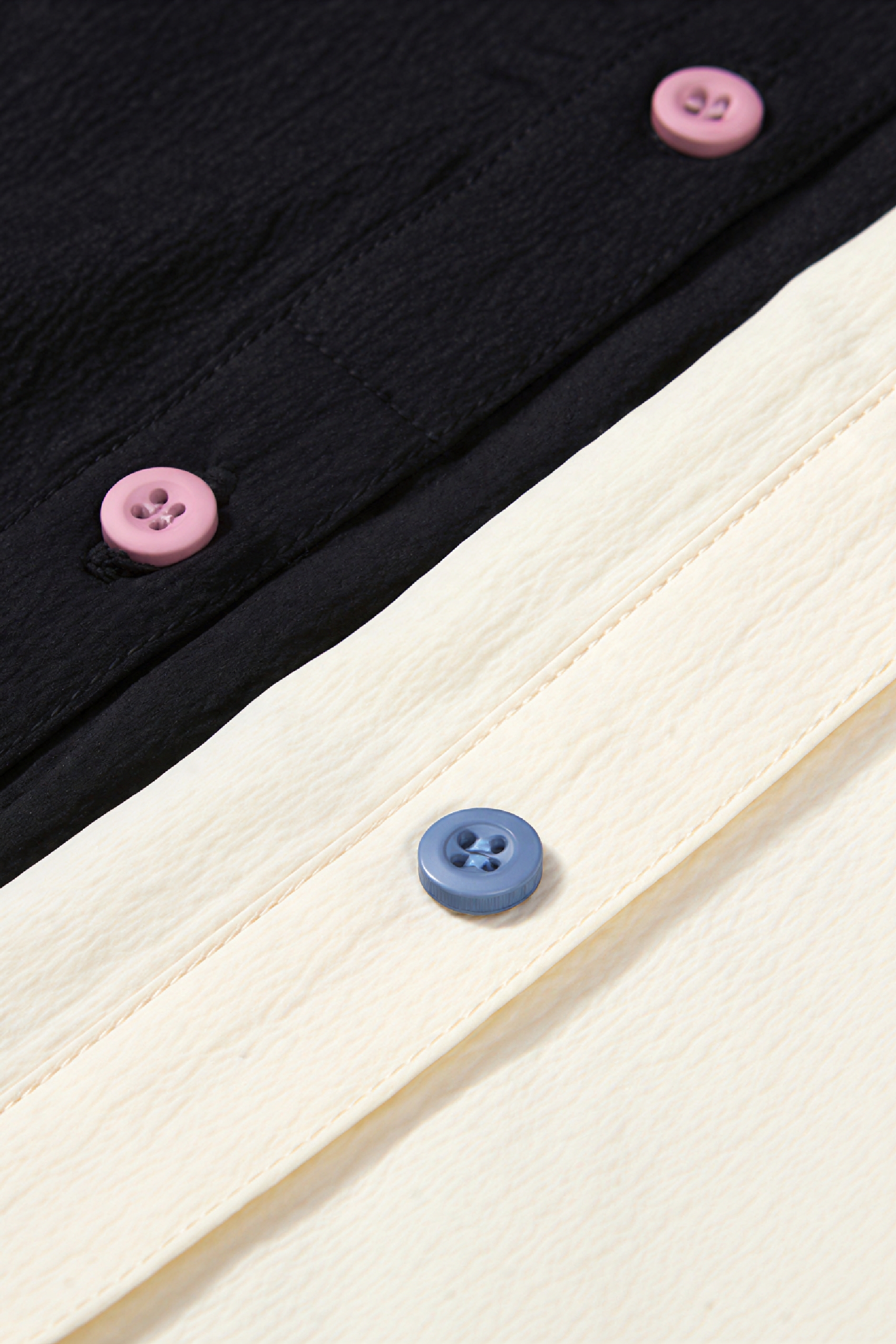 Navy collar shirt dress