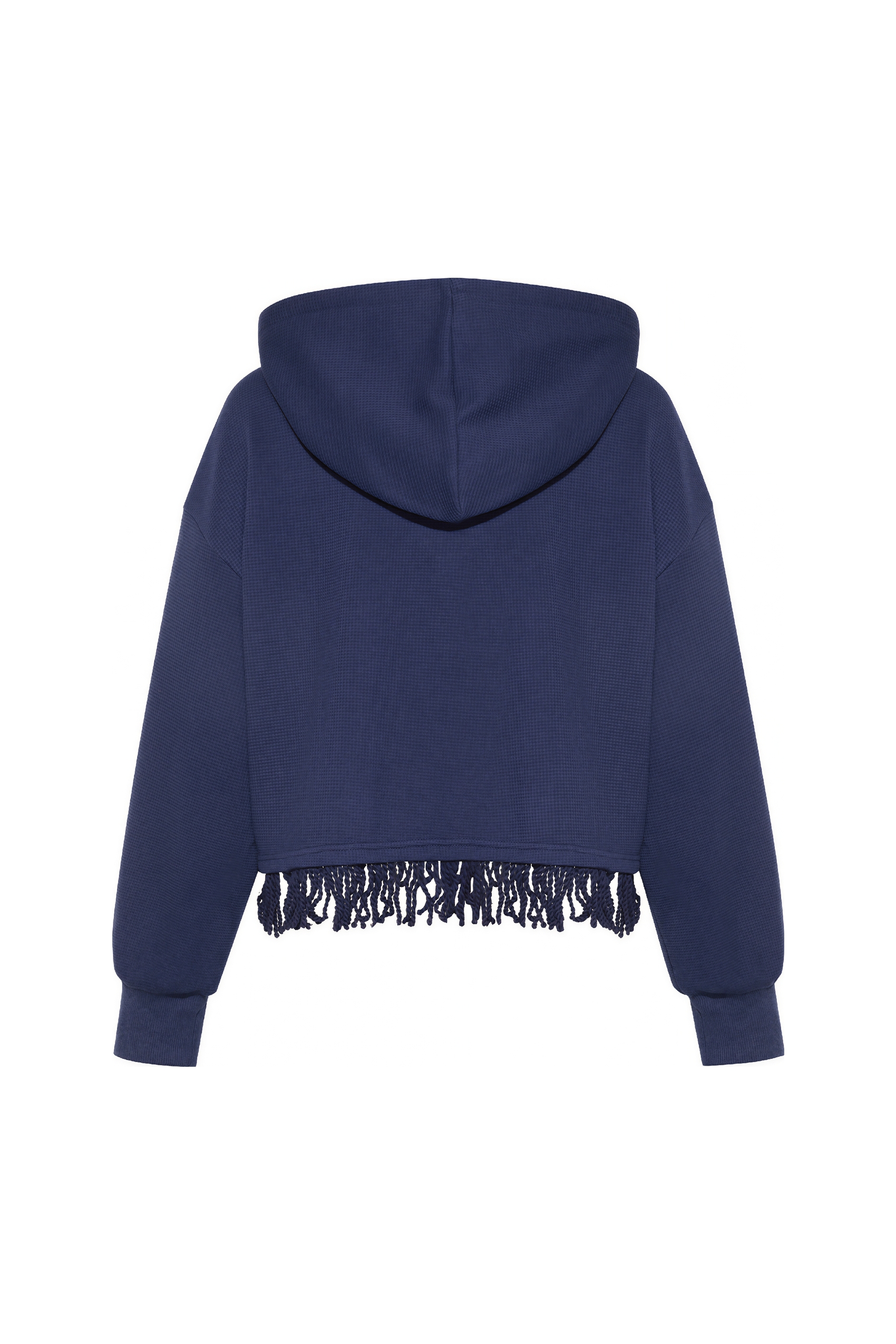 Short hooded sweatshirt