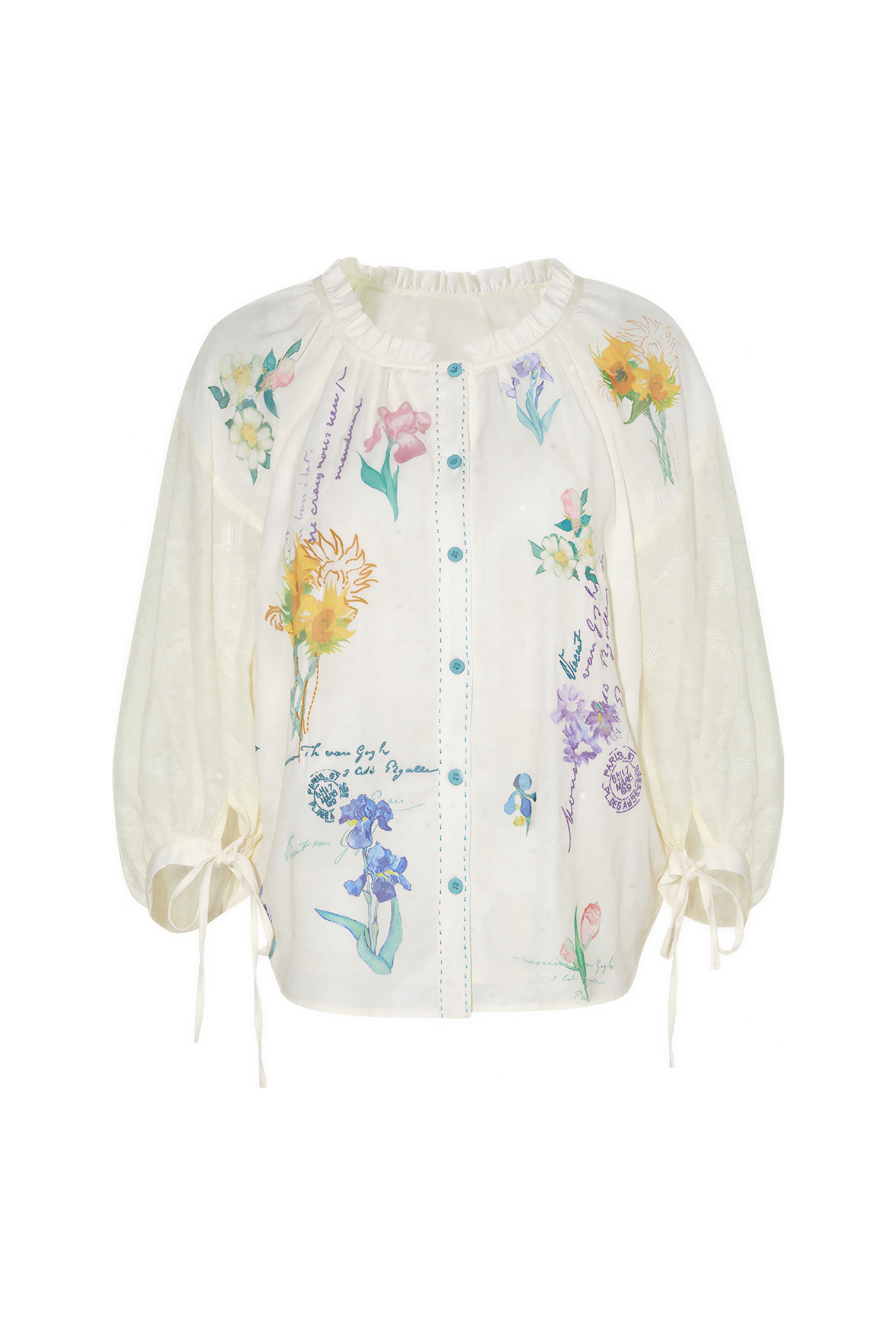 Van Gogh-Inspired Art Print Lightweight Shirt