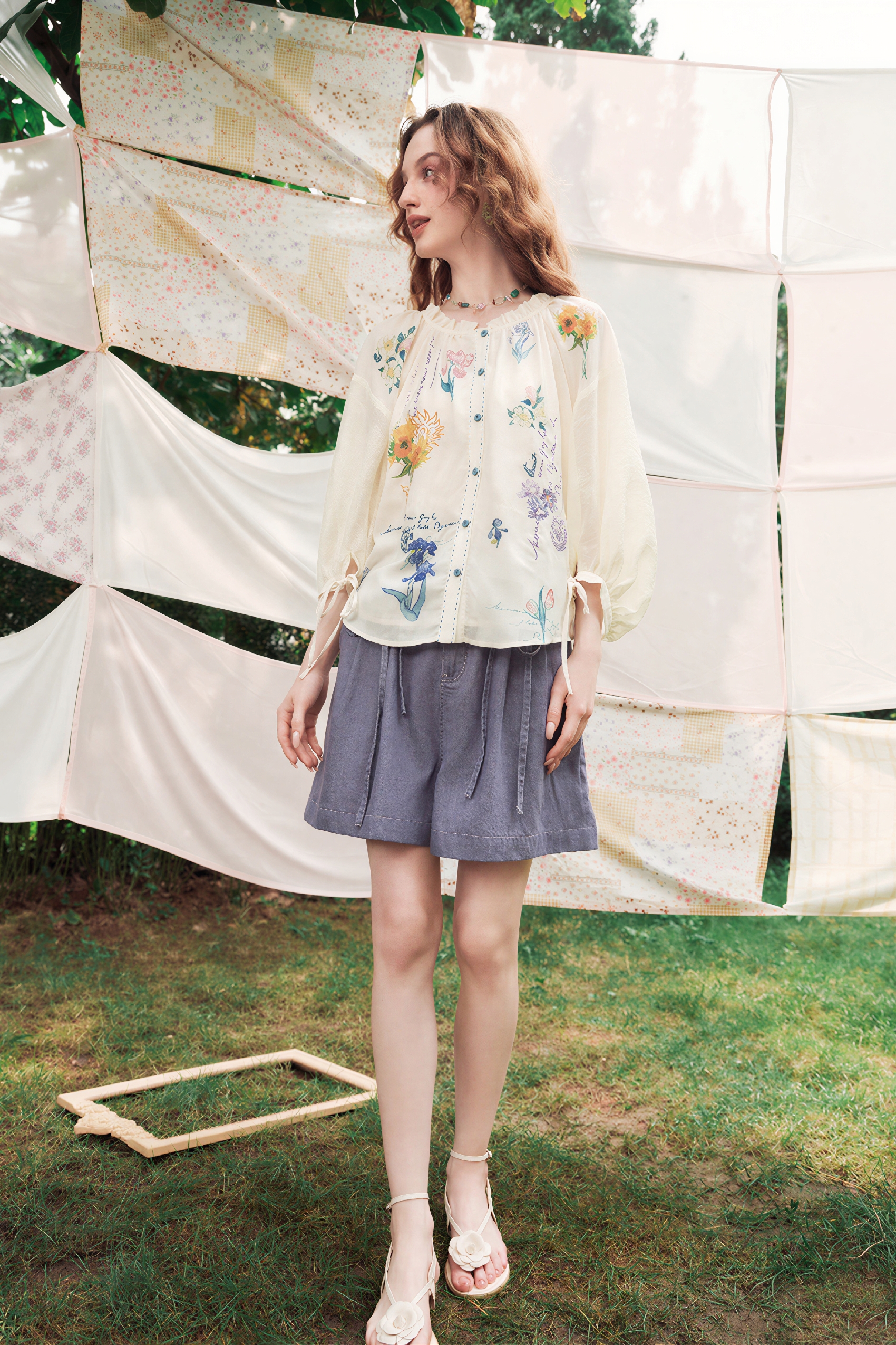 Van Gogh-Inspired Art Print Lightweight Shirt